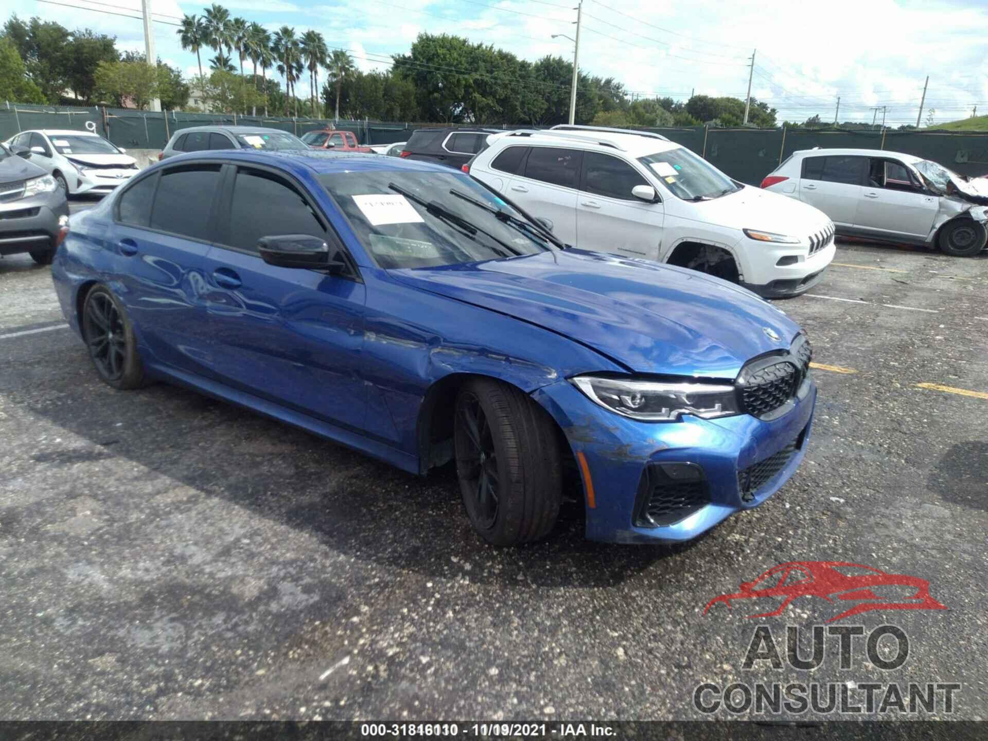 BMW 3 SERIES 2021 - 3MW5U7J03M8B82450