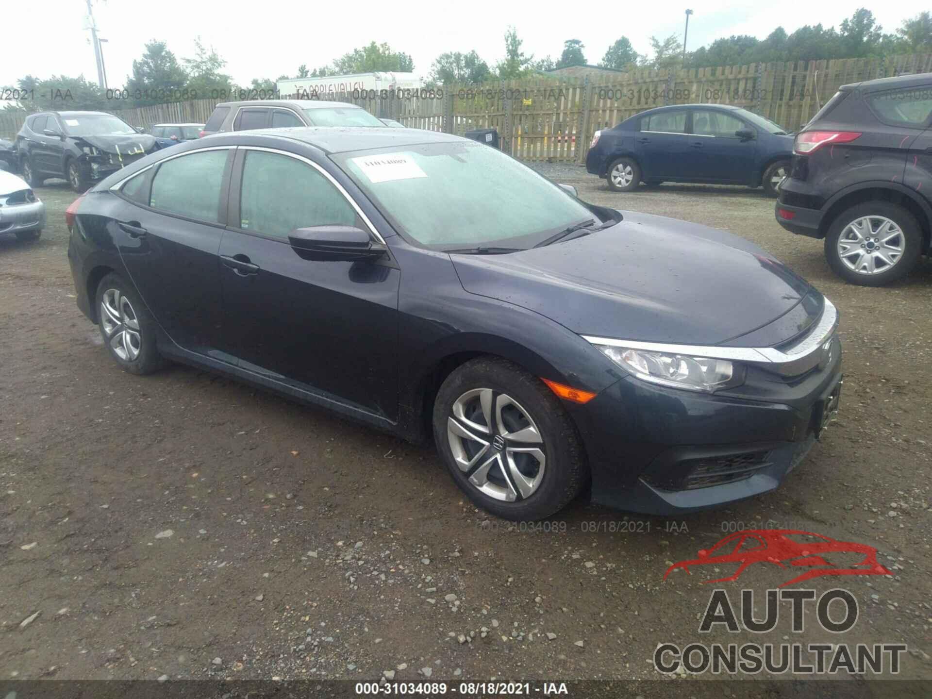 HONDA CIVIC SEDAN 2017 - 19XFC2F56HE050730