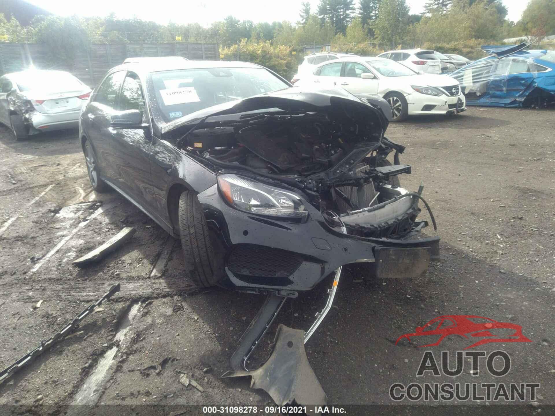 MERCEDES-BENZ E-CLASS 2016 - WDDHF8JB4GB222920