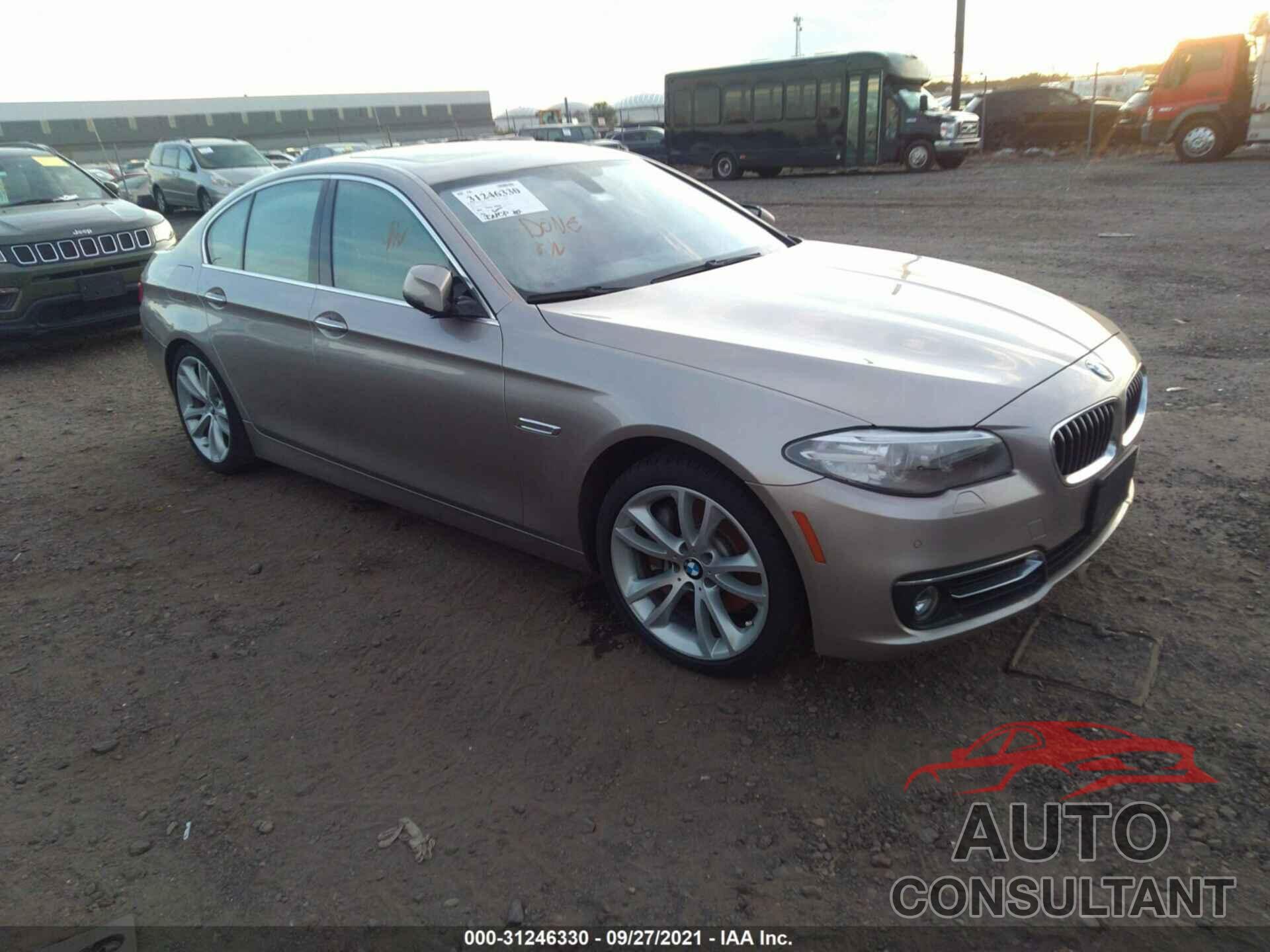 BMW 5 SERIES 2016 - WBA5B3C55GG253094