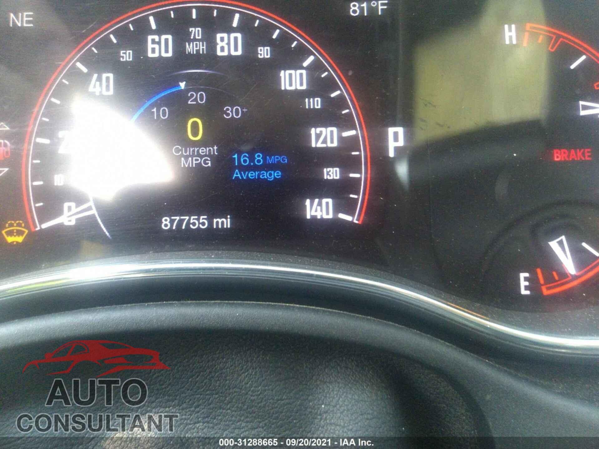 DODGE DURANGO 2017 - 1C4RDJAGXHC703872