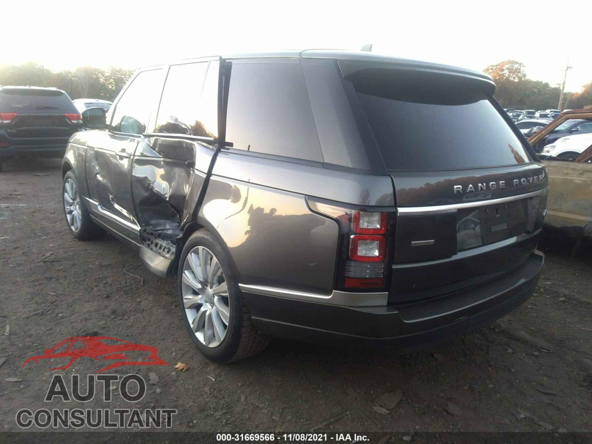 LAND ROVER RANGE ROVER 2016 - SALGS2EF1GA249146