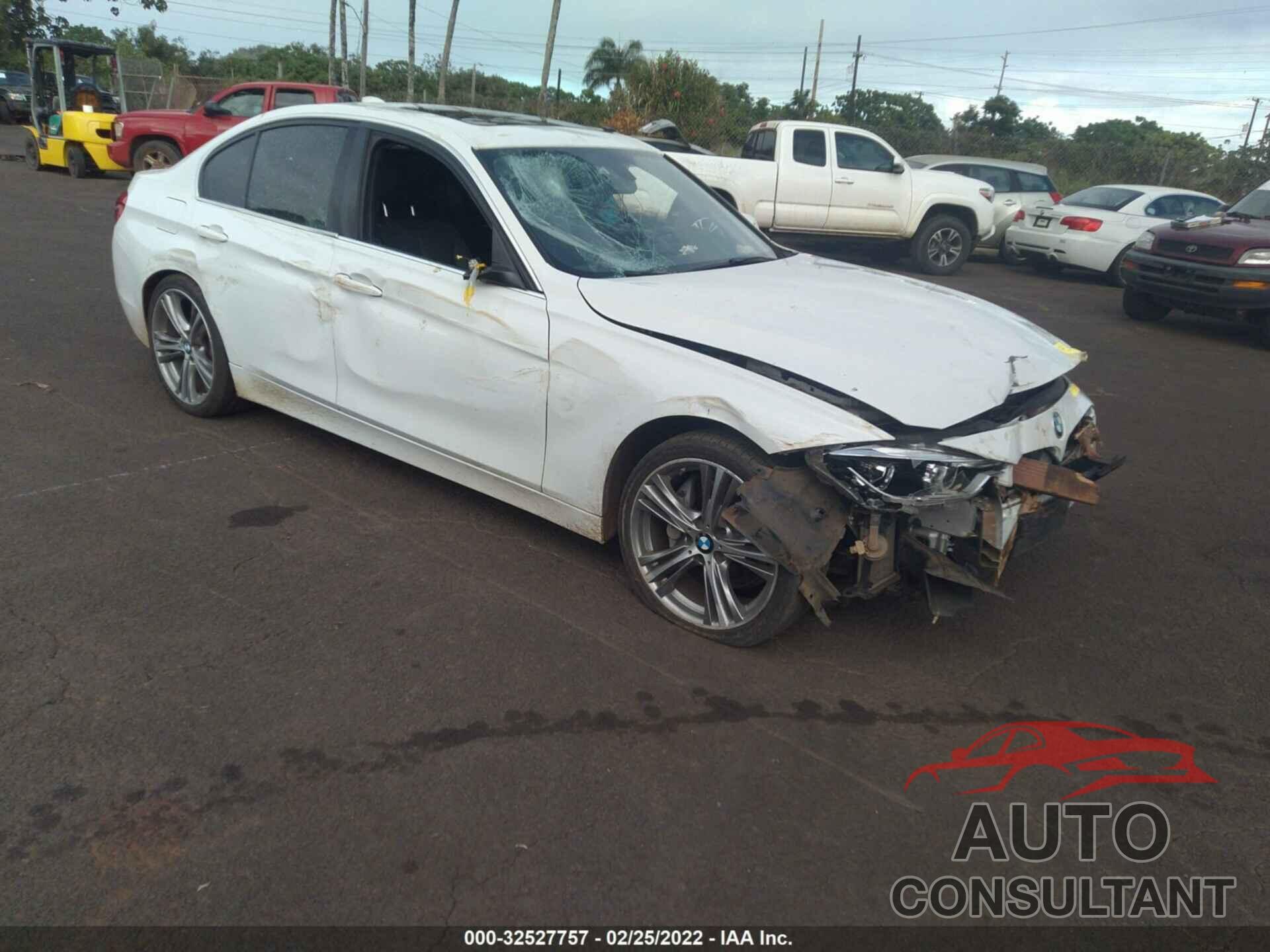 BMW 3 SERIES 2016 - WBA8B3G53GNT92773