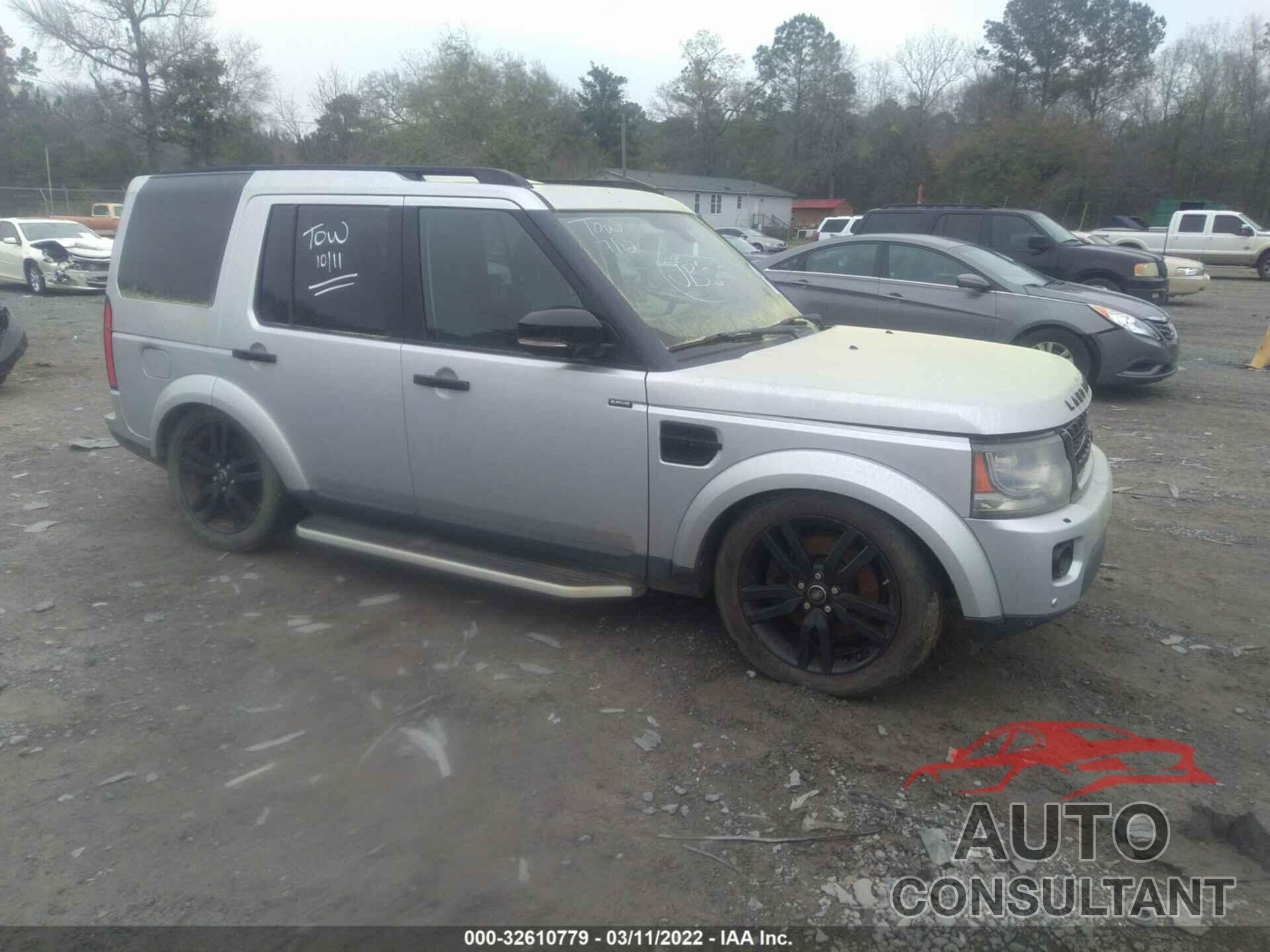 LAND ROVER LR4 2016 - SALAG2V66GA815163