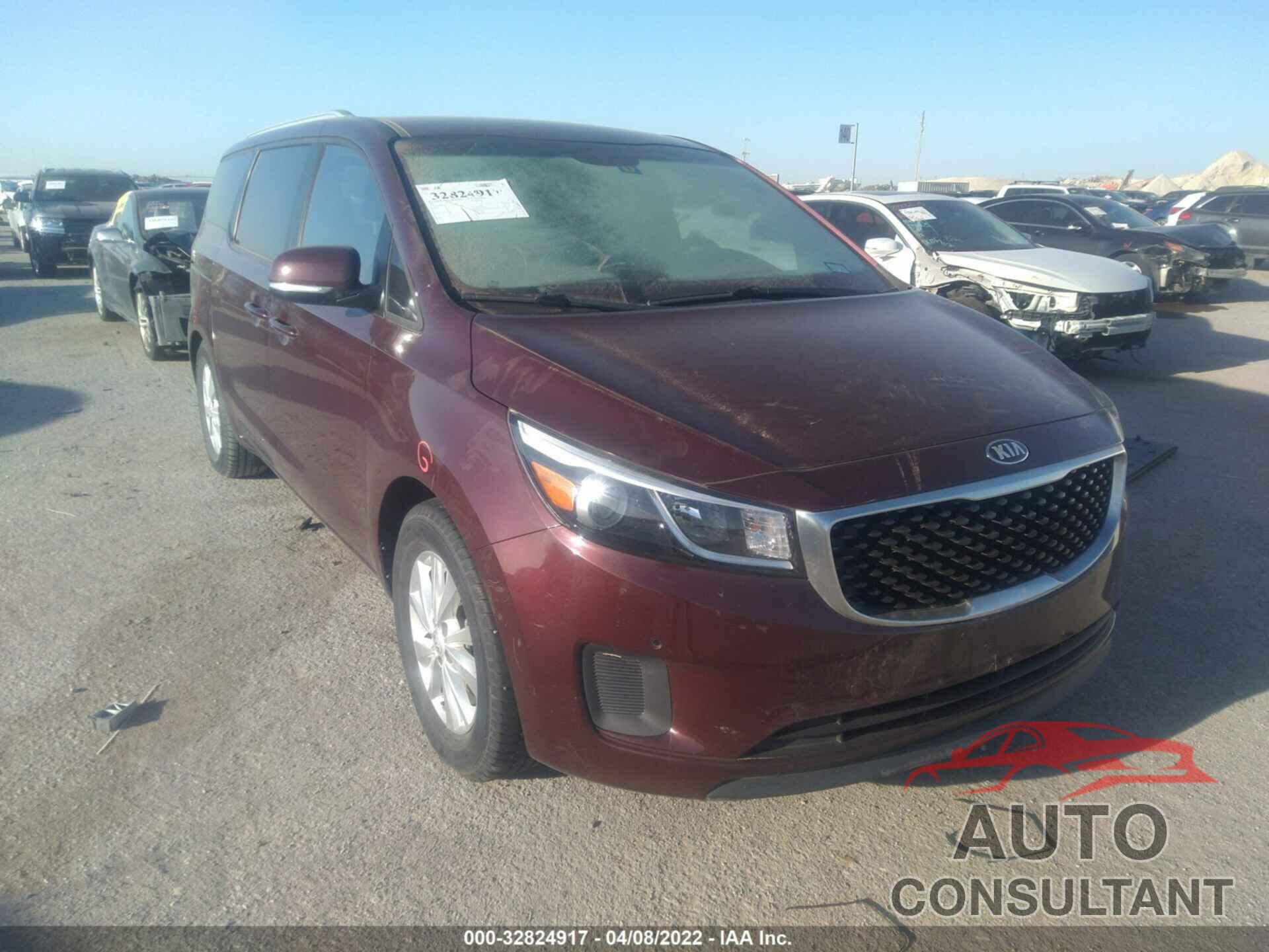 KIA SEDONA 2017 - KNDMB5C1XH6284646