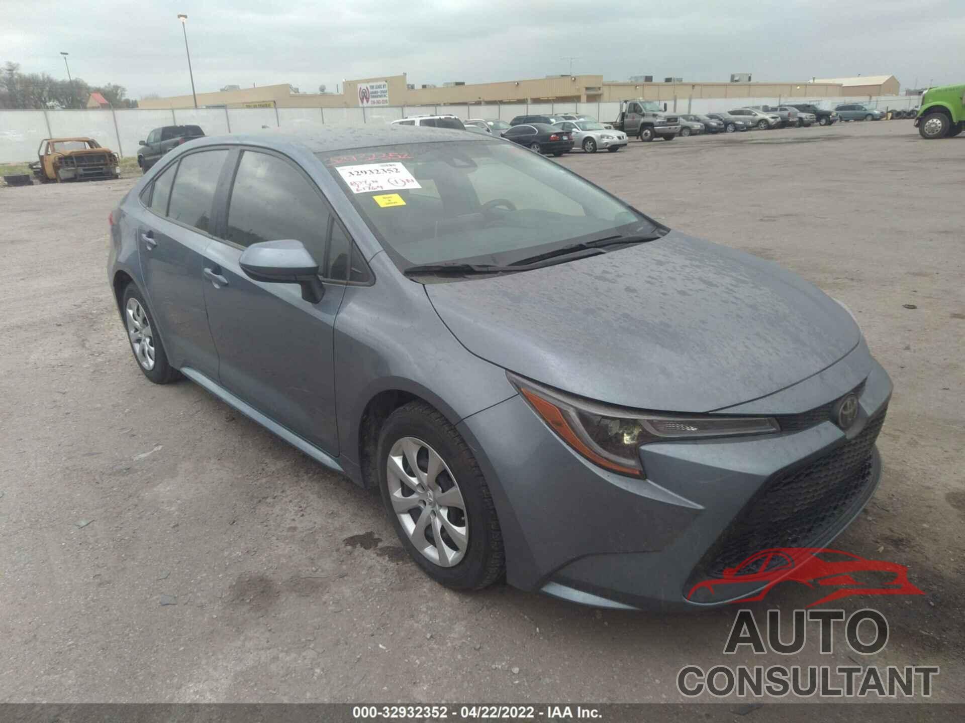 TOYOTA COROLLA 2020 - JTDEPRAE2LJ100017