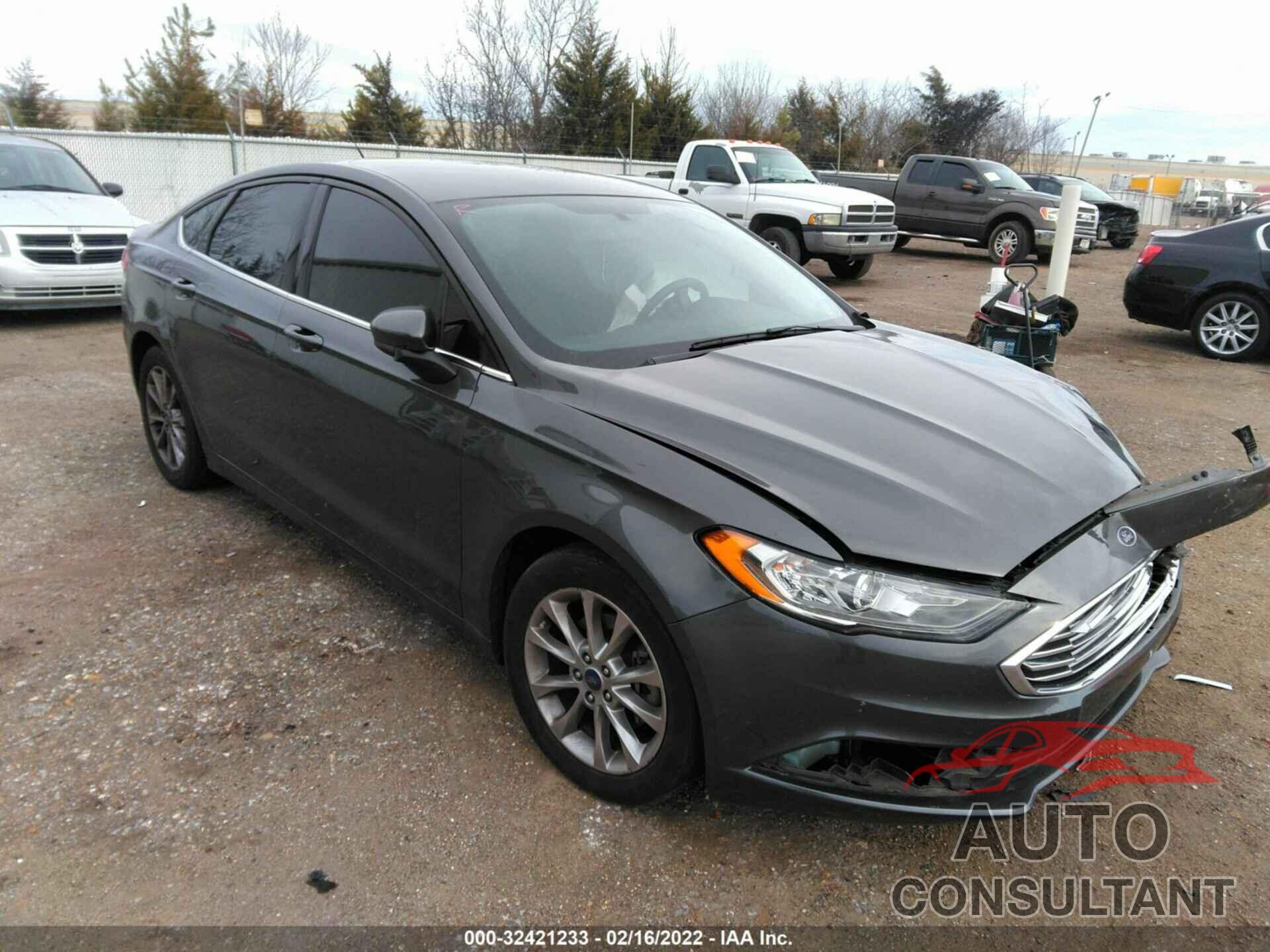 FORD FUSION 2017 - 3FA6P0H7XHR281815