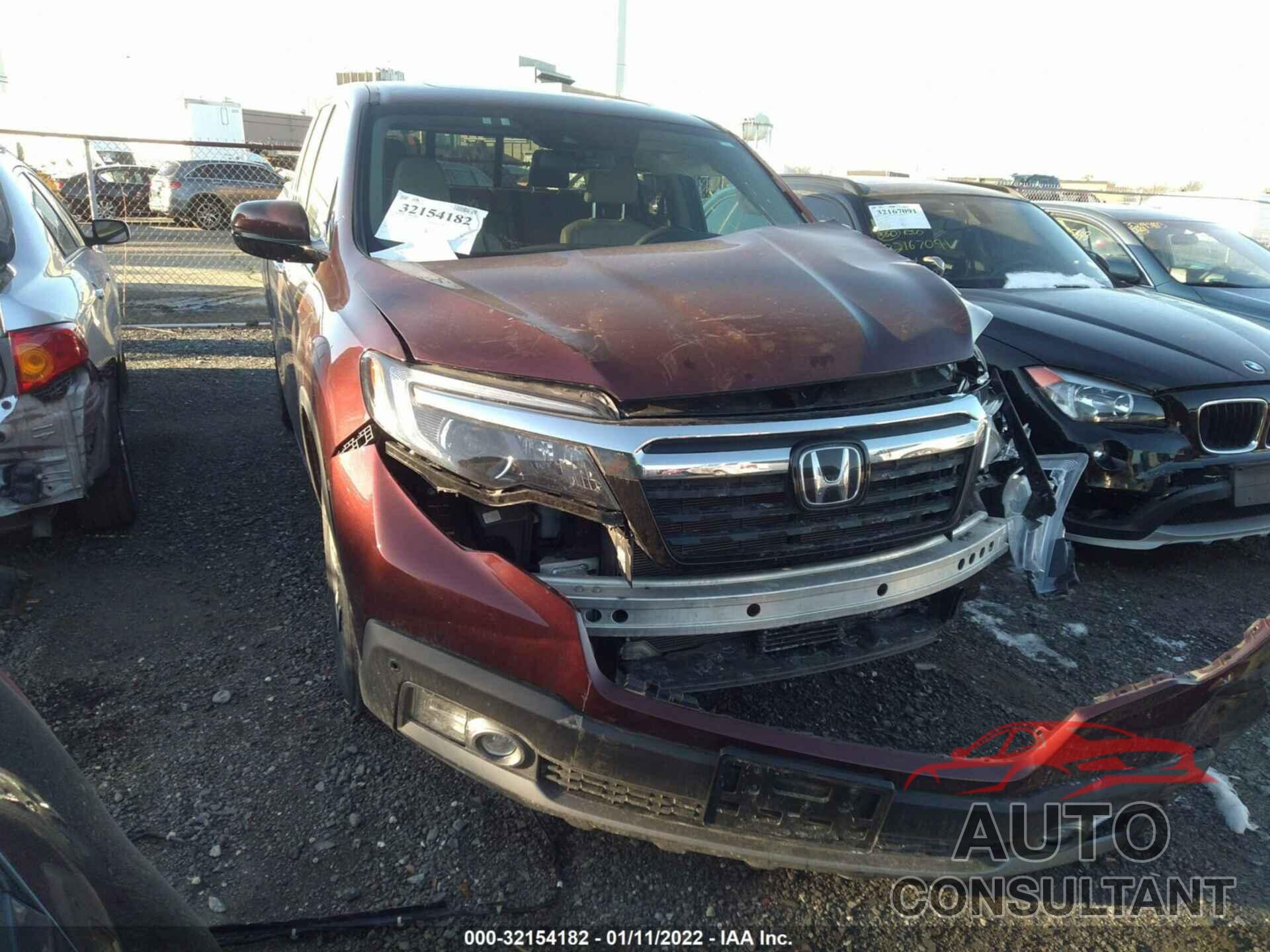 HONDA RIDGELINE 2018 - 5FPYK3F77JB017262