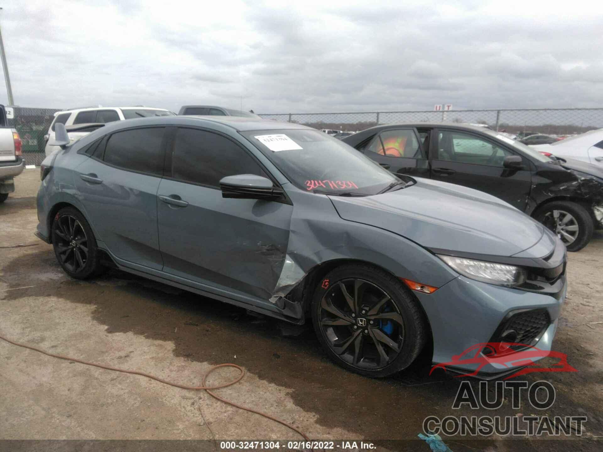 HONDA CIVIC HATCHBACK 2017 - SHHFK7H97HU231859