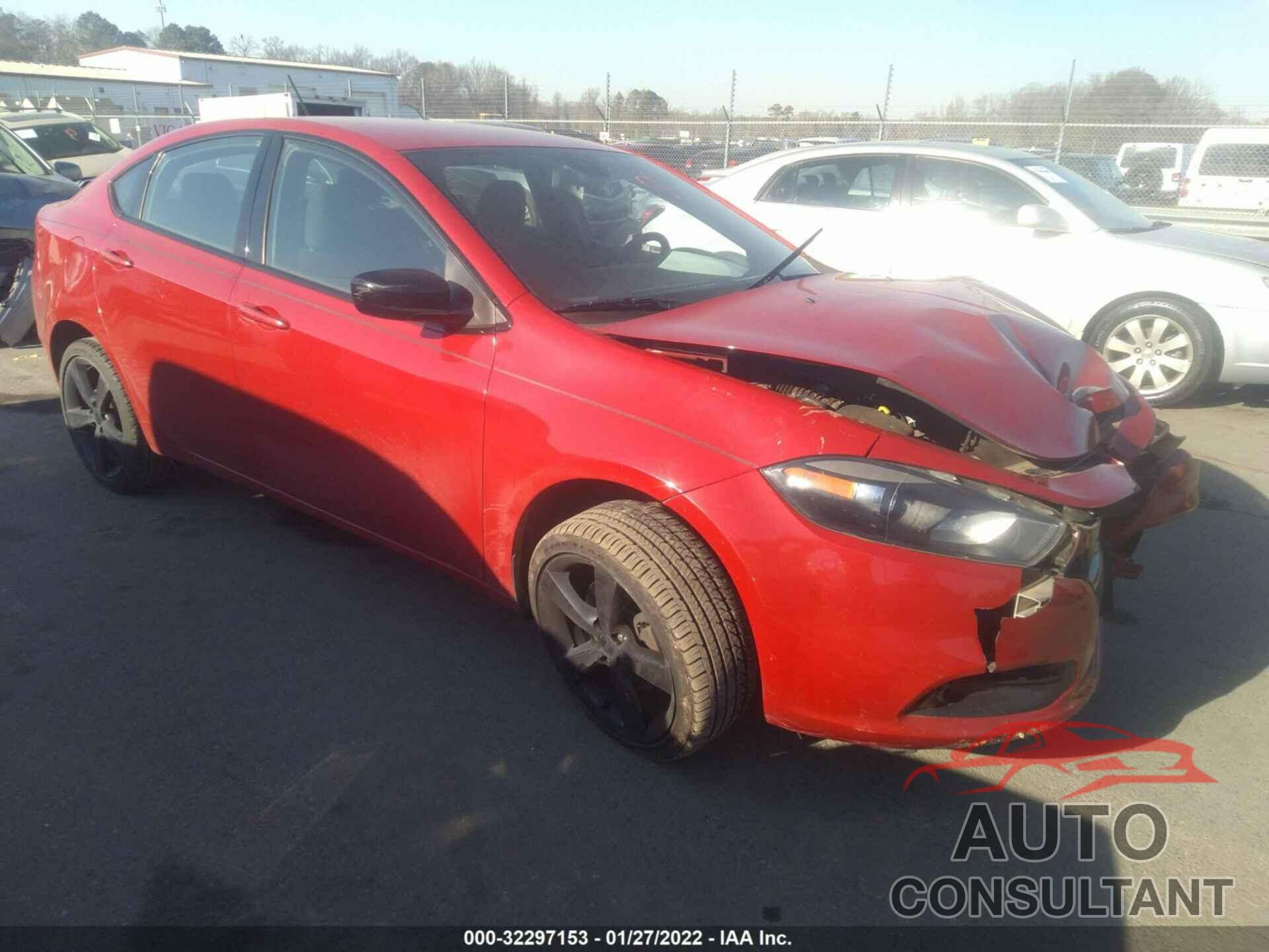 DODGE DART 2016 - 1C3CDFBB8GD540741