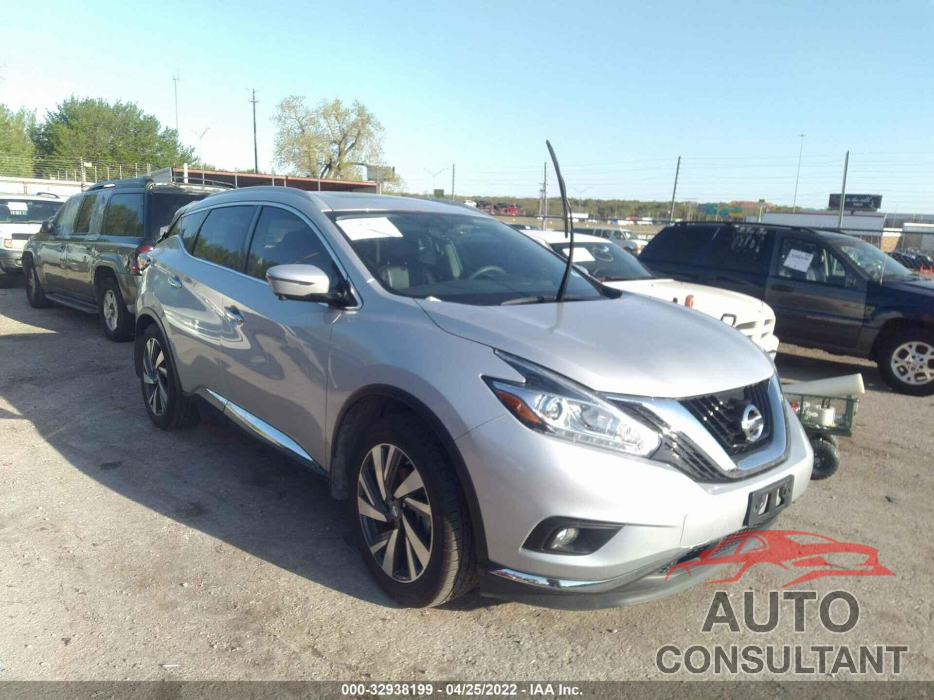 NISSAN MURANO 2018 - 5N1AZ2MG5JN182775