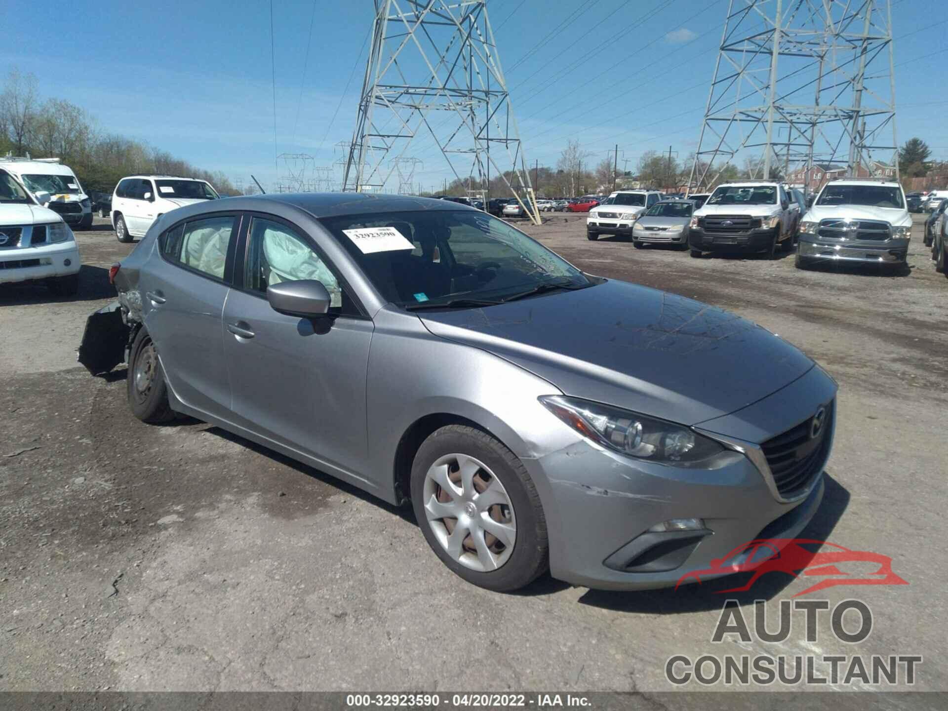 MAZDA MAZDA3 2016 - 3MZBM1J77GM247339