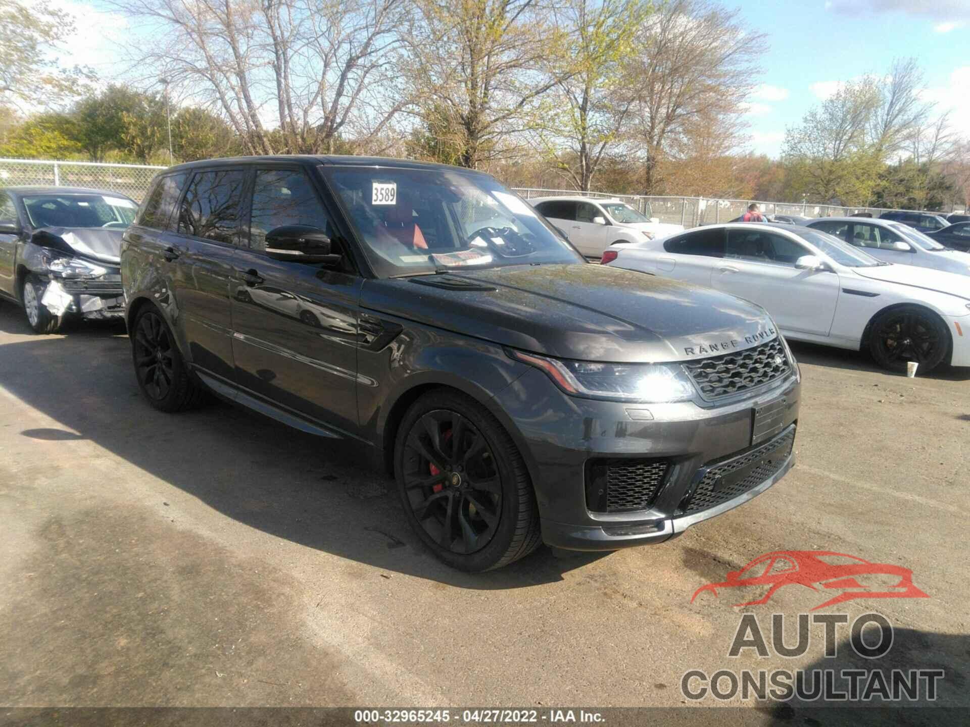 LAND ROVER RANGE ROVER SPORT 2020 - SALWS2RU2LA721613