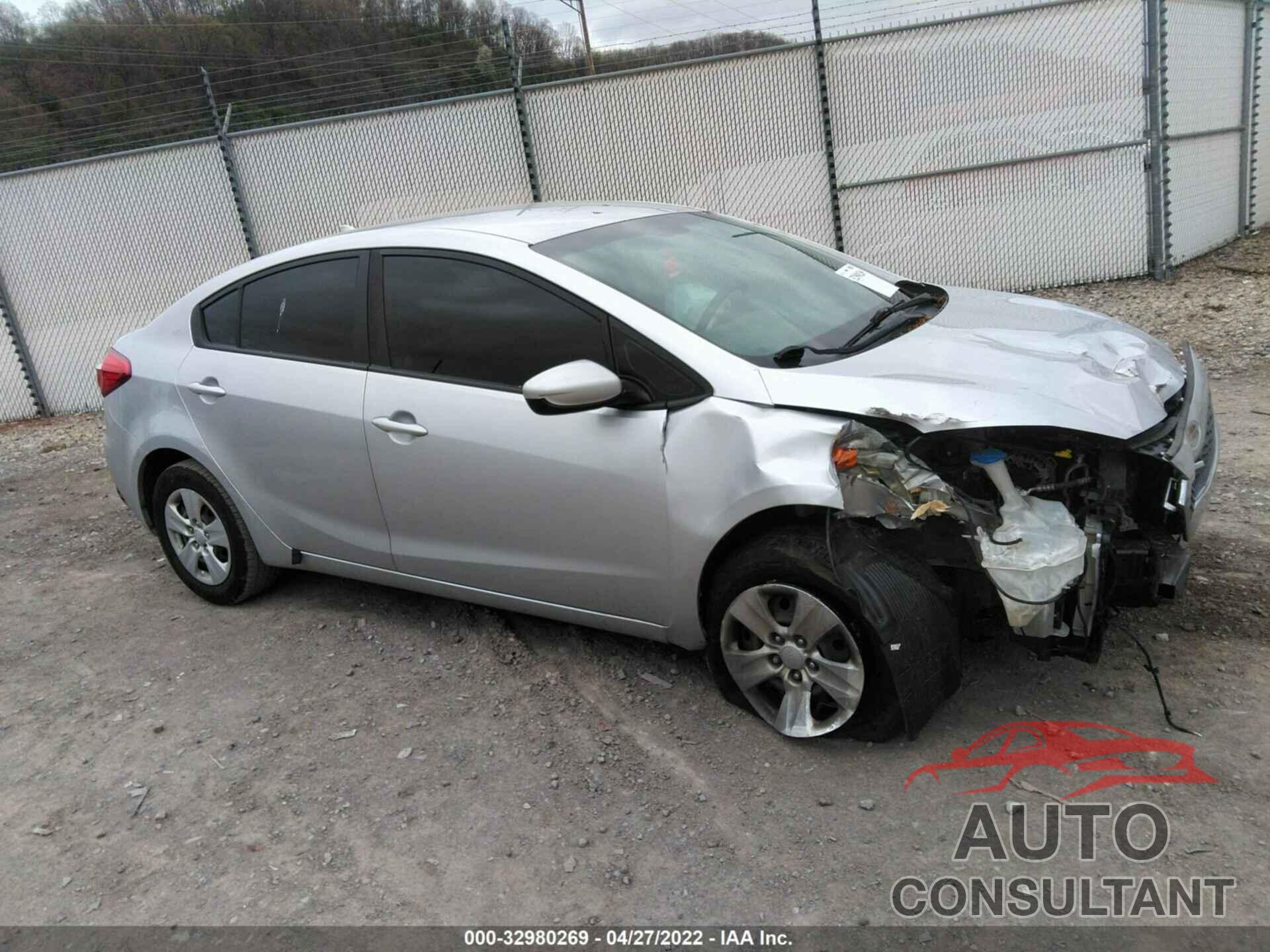 KIA FORTE 2016 - KNAFK4A61G5511015