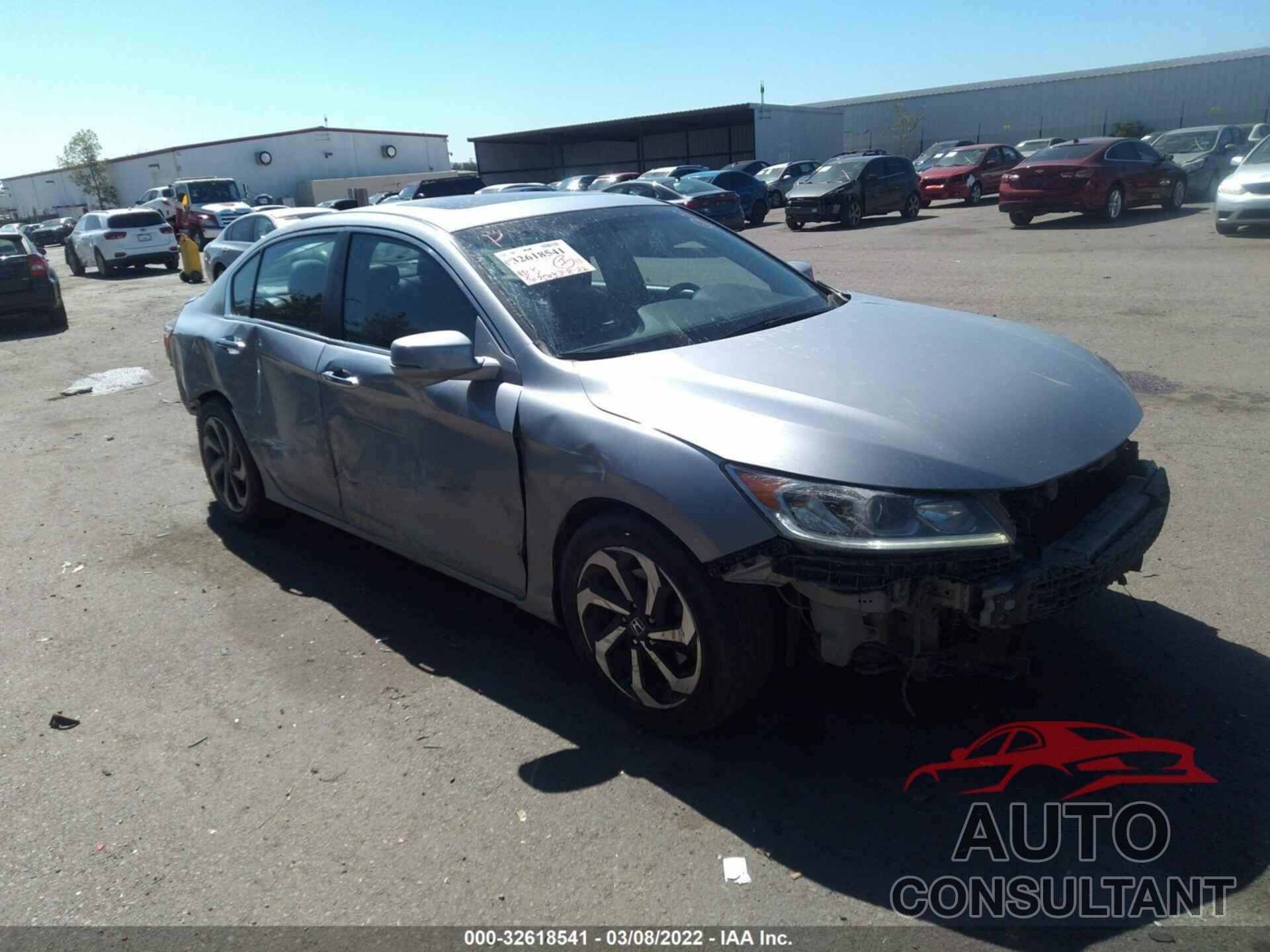 HONDA ACCORD SEDAN 2016 - 1HGCR2F87GA154805