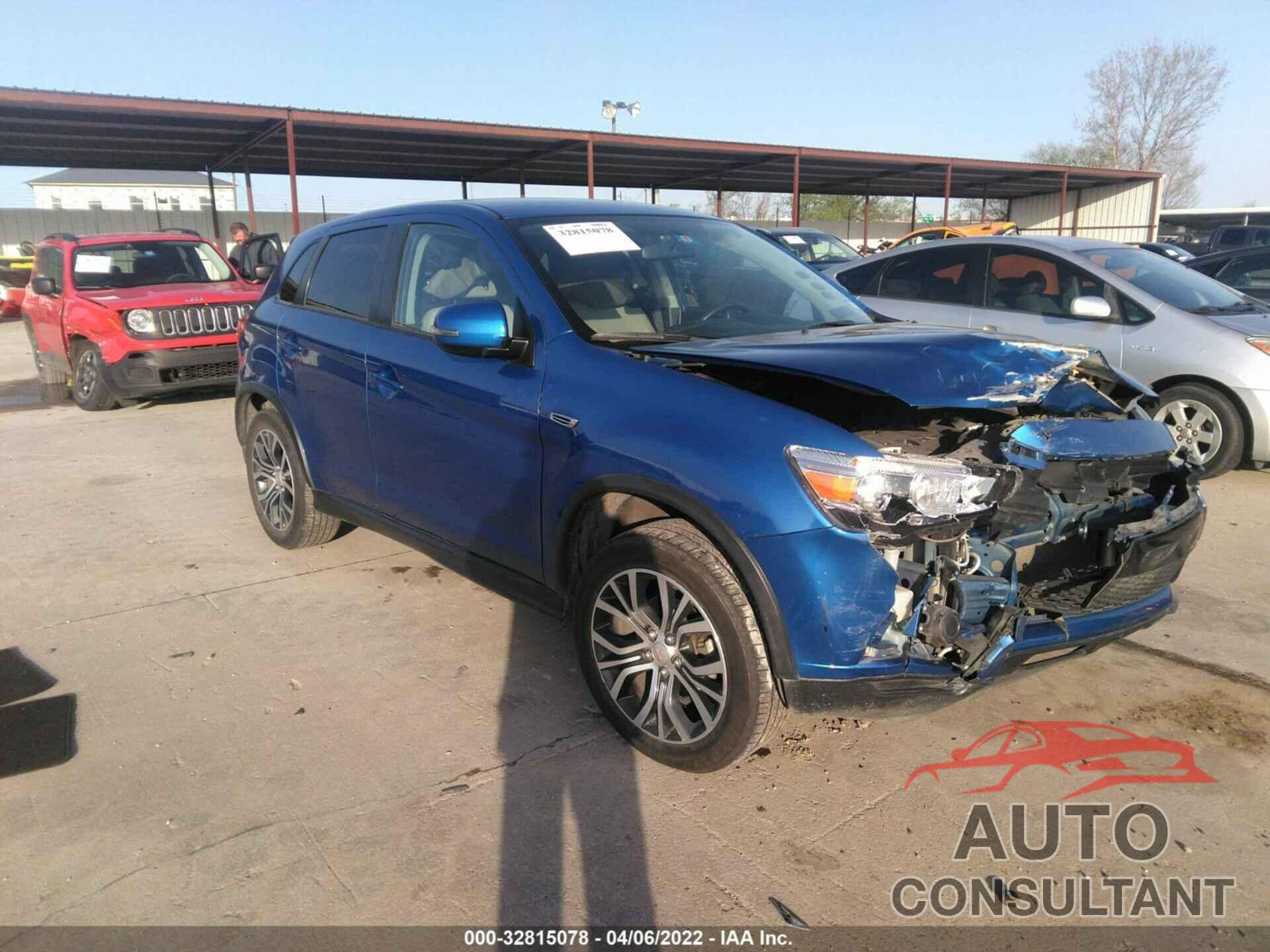 MITSUBISHI OUTLANDER SPORT 2019 - JA4AP3AU0KU006387