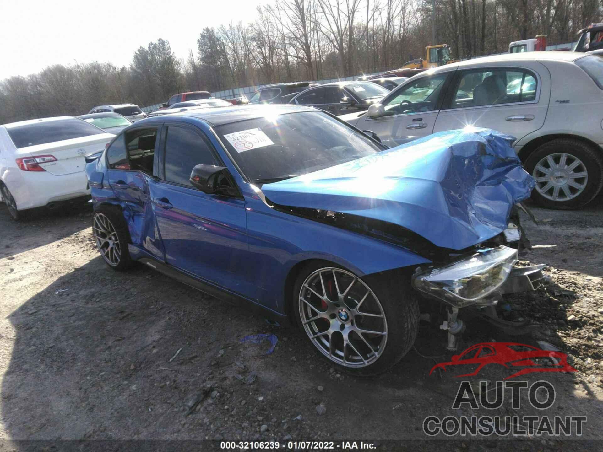 BMW 3 SERIES 2016 - WBA8E9G53GNU29296