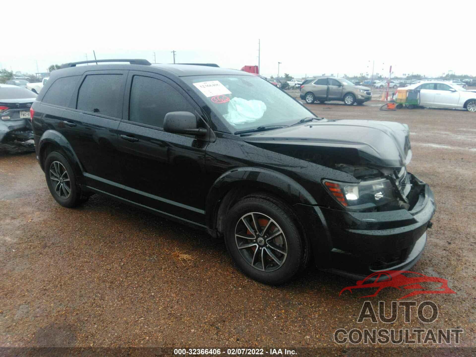 DODGE JOURNEY 2018 - 3C4PDCAB1JT507837