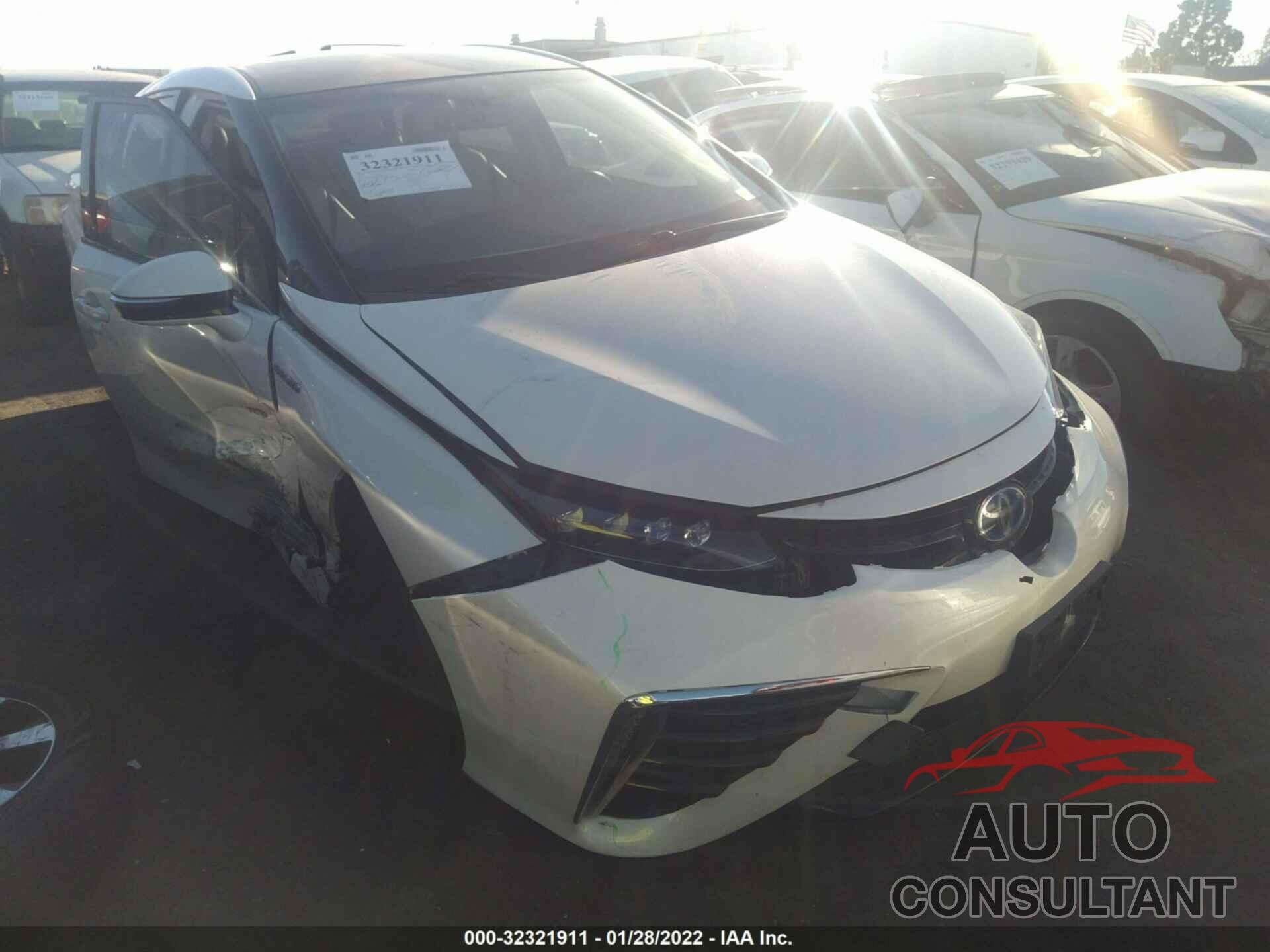 TOYOTA MIRAI 2017 - JTDBVRBD7HA002073