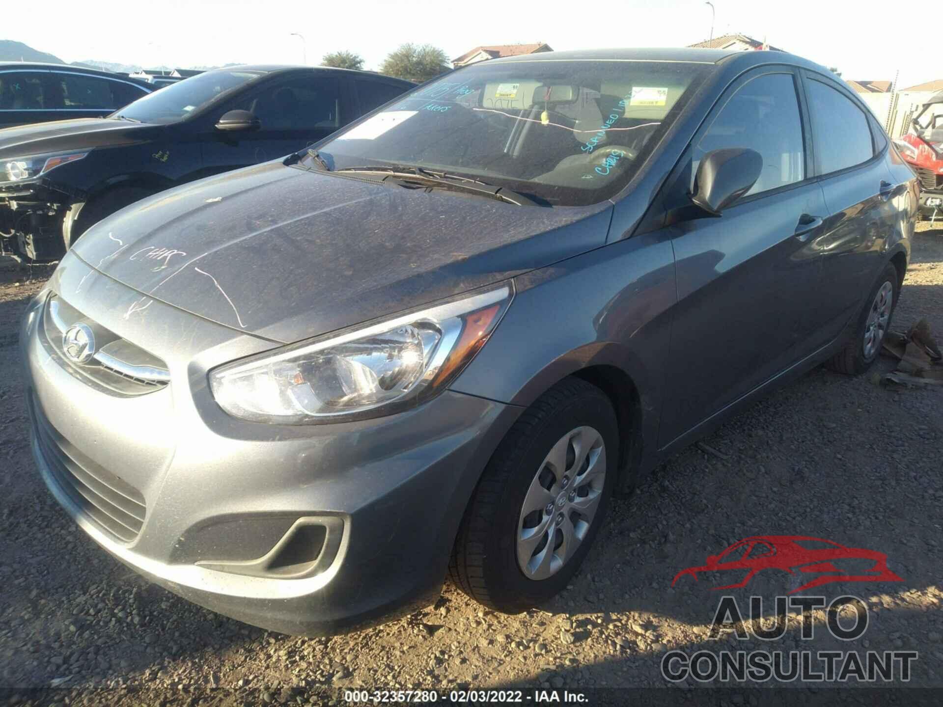 HYUNDAI ACCENT 2017 - KMHCT4AE4HU265798