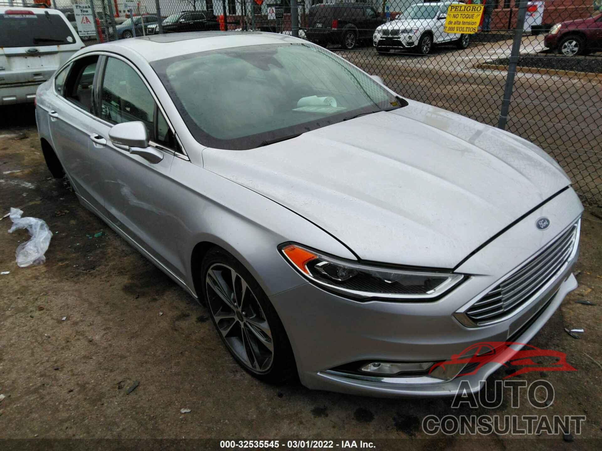 FORD FUSION 2017 - 3FA6P0K90HR305257