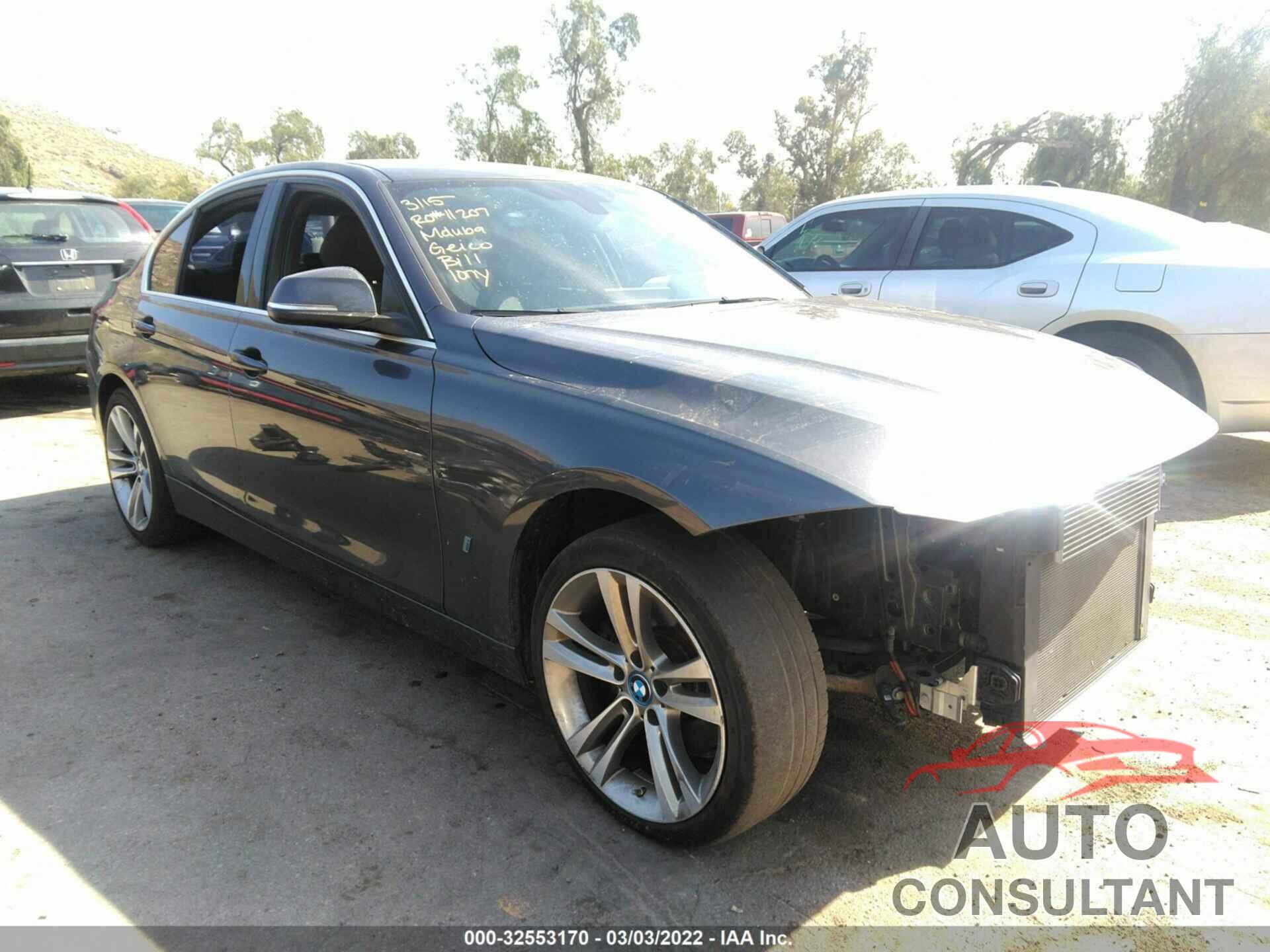 BMW 3 SERIES 2017 - WBA8E1C56HK895217