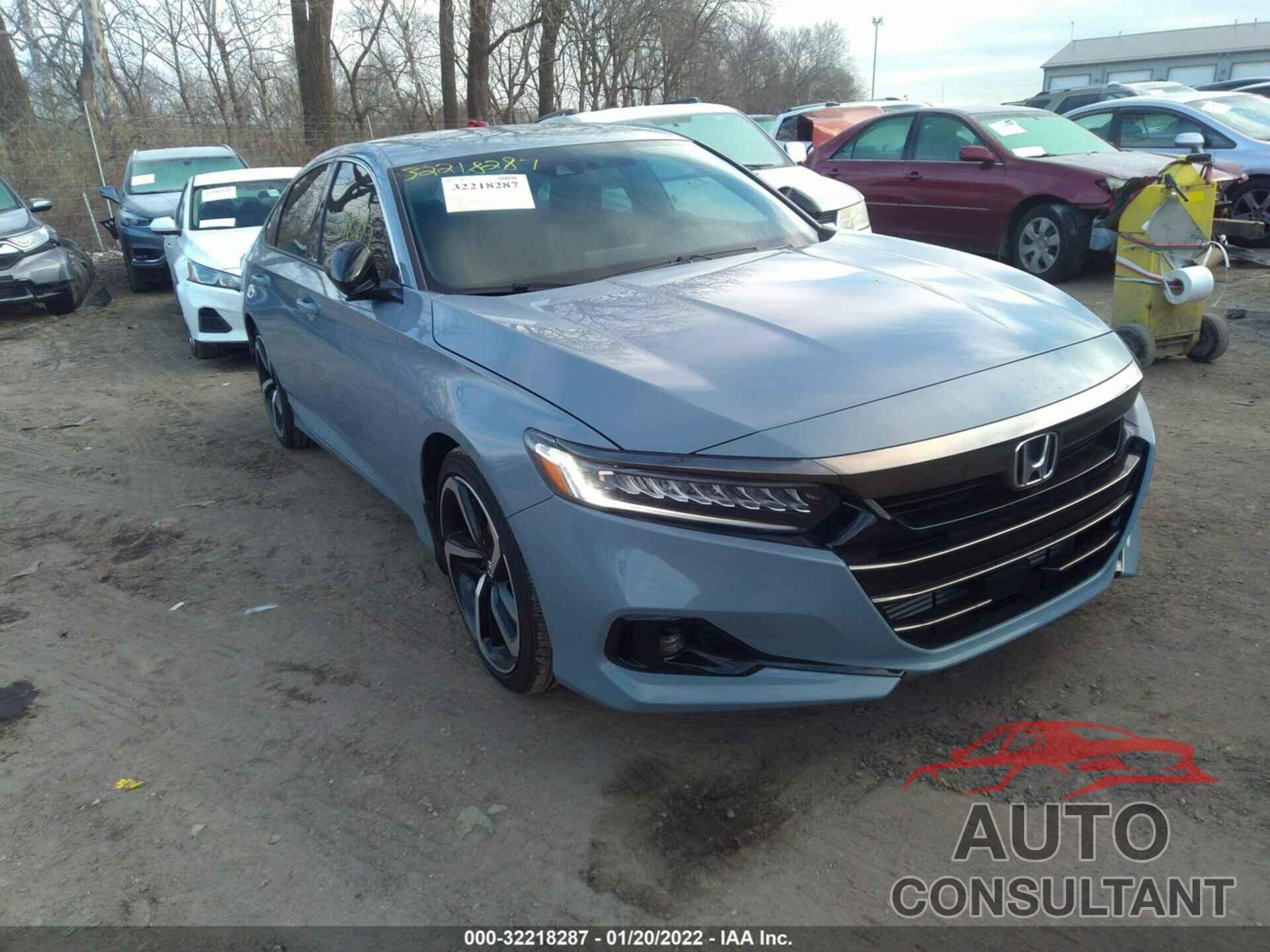 HONDA ACCORD SEDAN 2021 - 1HGCV1F3XMA113798