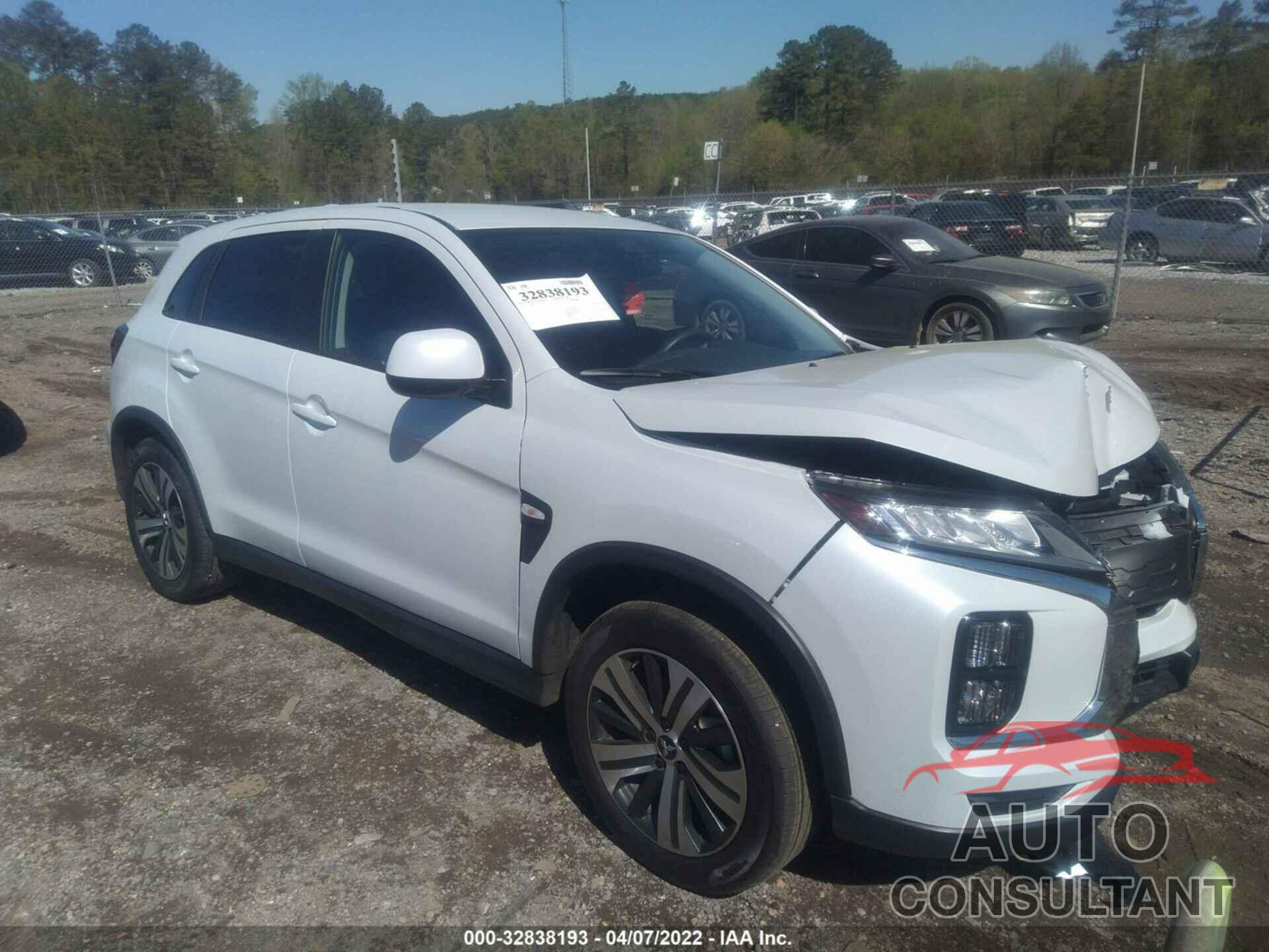 MITSUBISHI OUTLANDER SPORT 2022 - JA4ARUAU5NU001593