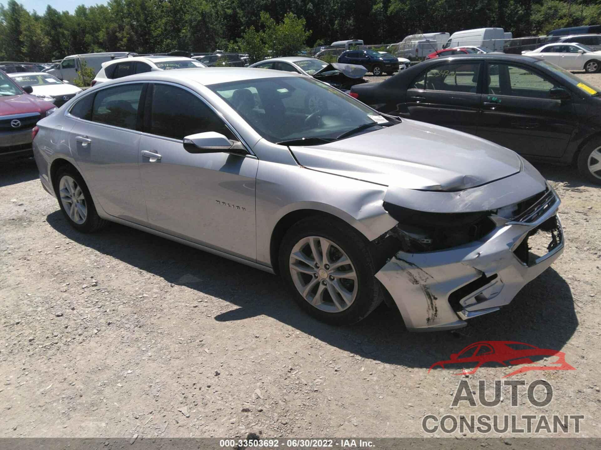 CHEVROLET MALIBU 2017 - 1G1ZE5ST0HF200732