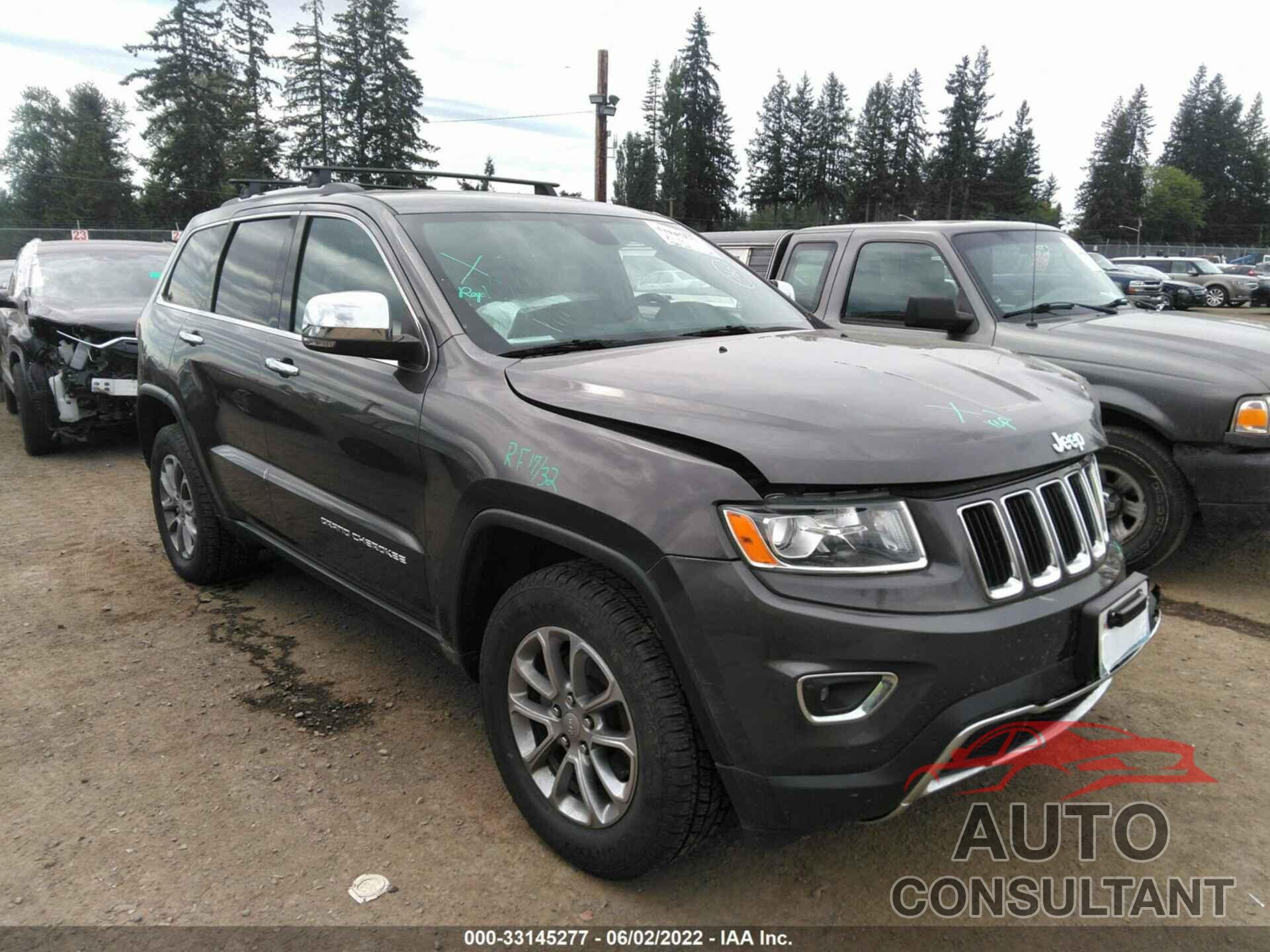JEEP GRAND CHEROKEE 2016 - 1C4RJFBG9GC307693