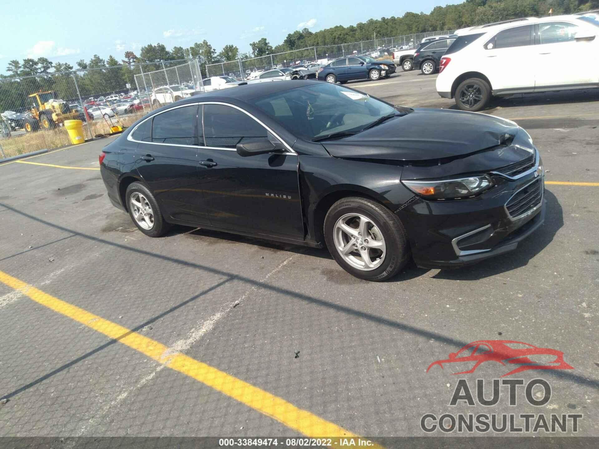 CHEVROLET MALIBU 2017 - 1G1ZB5ST9HF256063