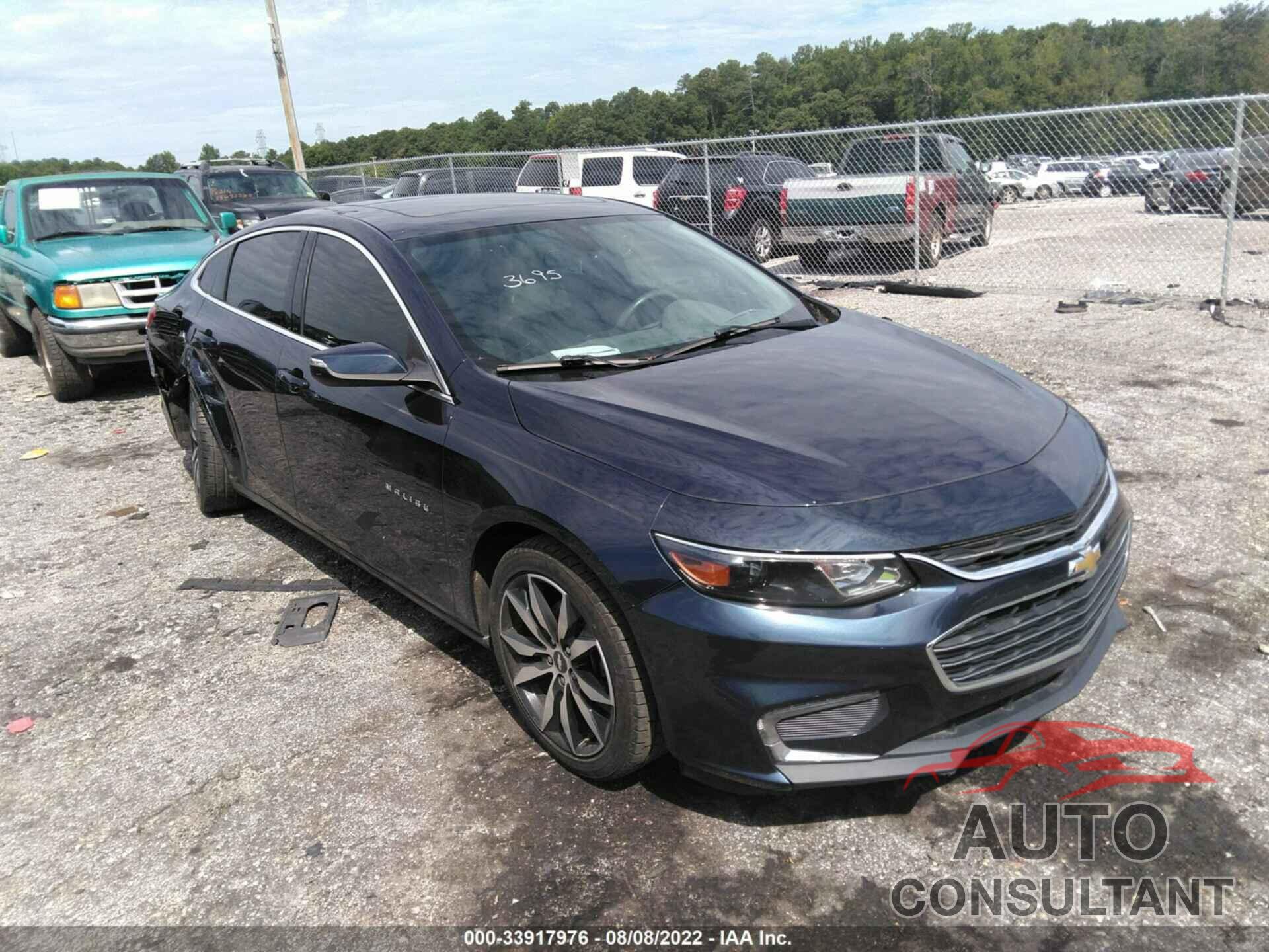 CHEVROLET MALIBU 2017 - 1G1ZE5ST6HF103695