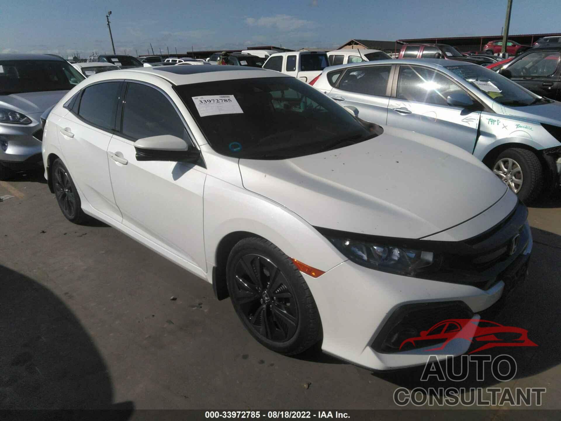 HONDA CIVIC HATCHBACK 2019 - SHHFK7H63KU202467