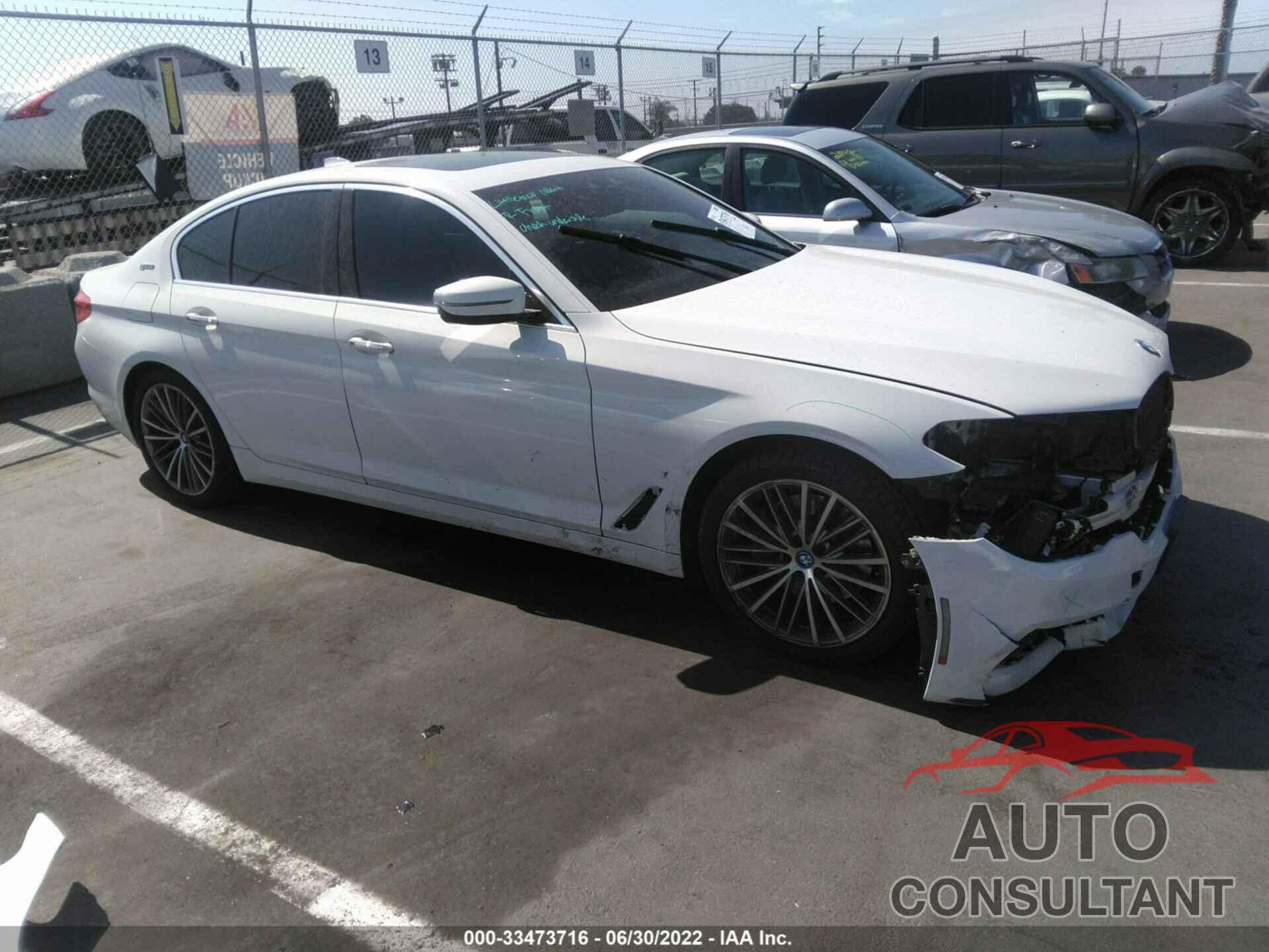 BMW 5 SERIES 2018 - WBAJA9C56JB251184