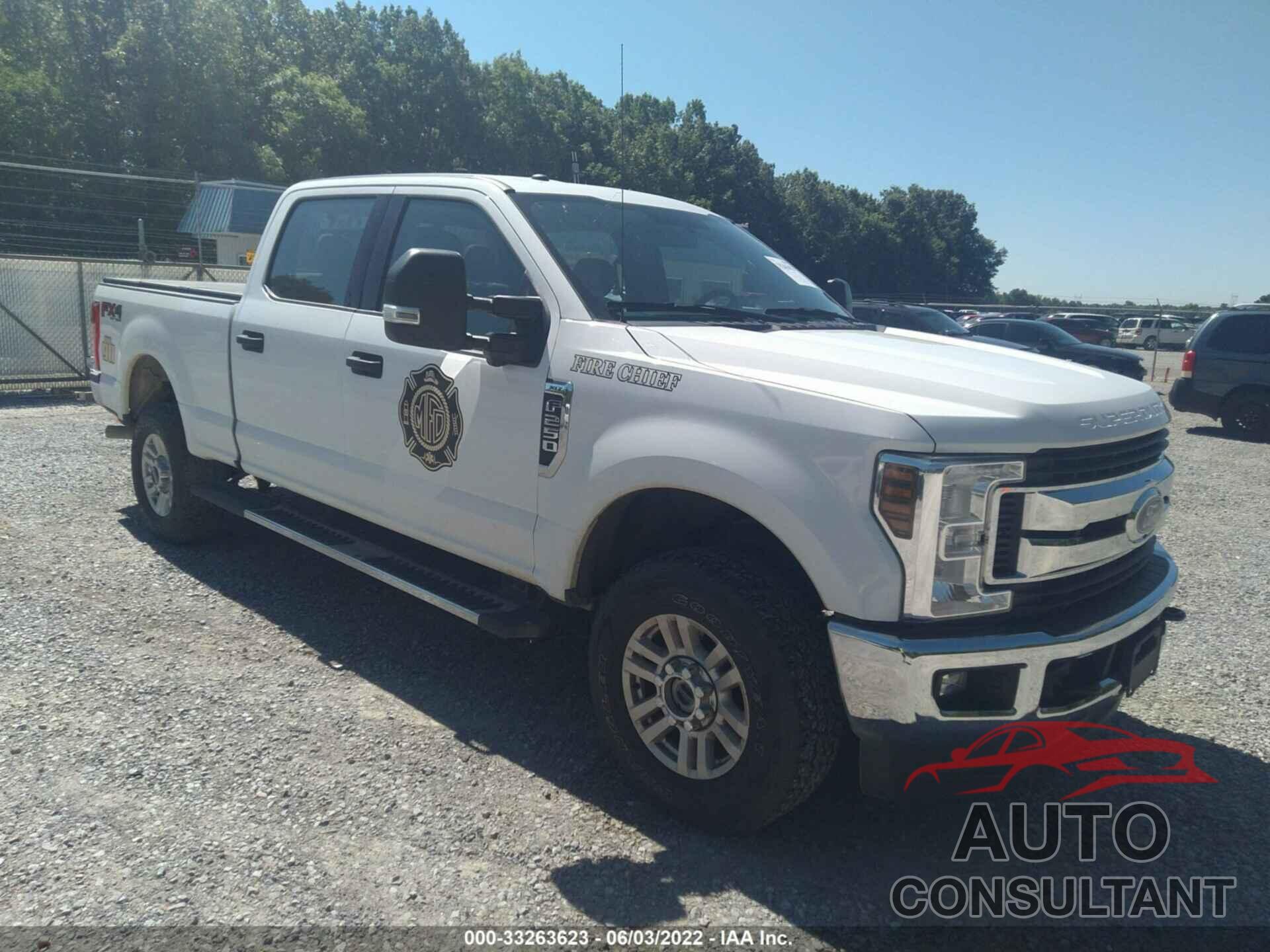 FORD SUPER DUTY F-250 SRW 2019 - 1FT7W2B68KEC48996