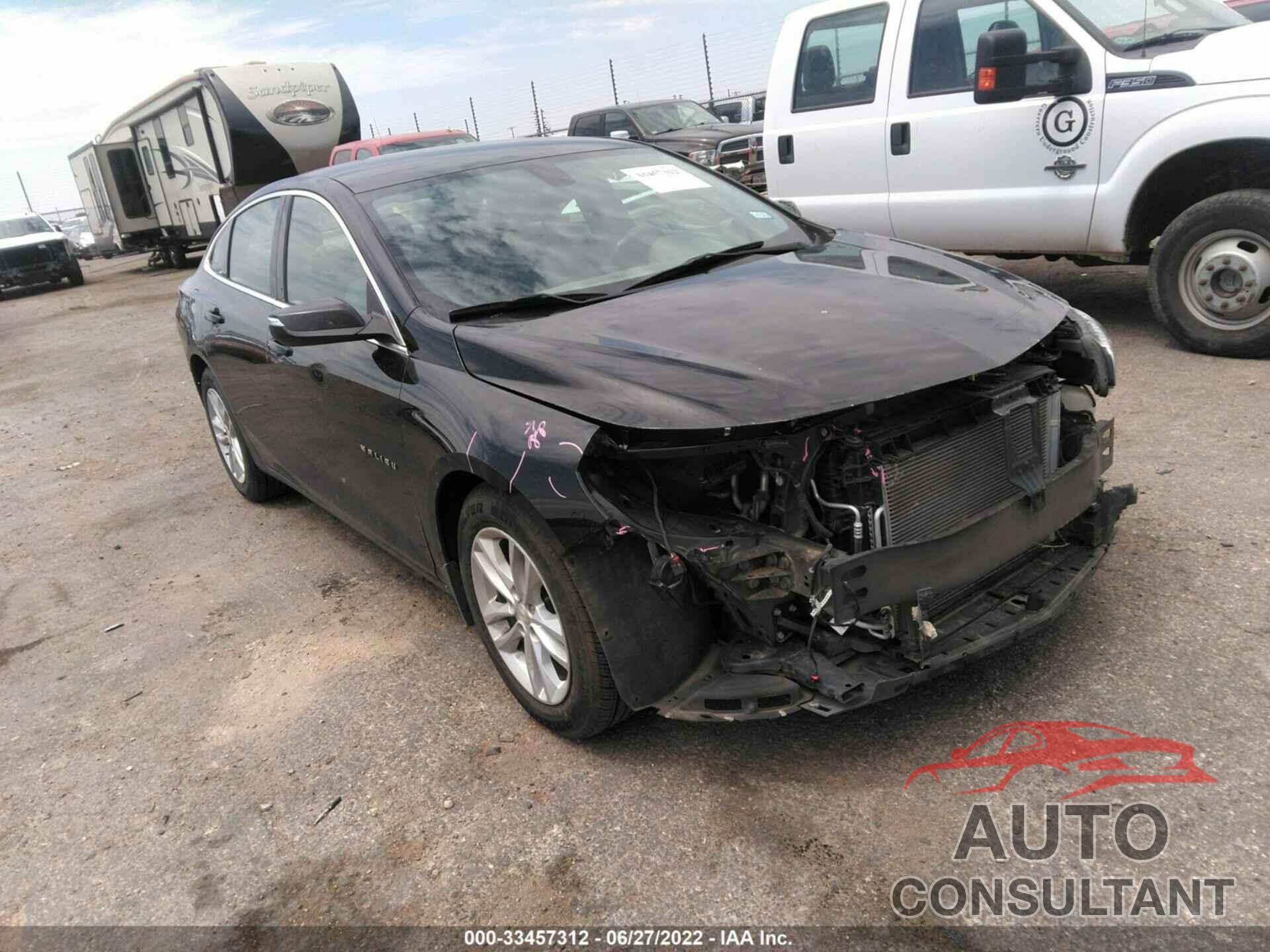 CHEVROLET MALIBU 2017 - 1G1ZE5ST0HF164069