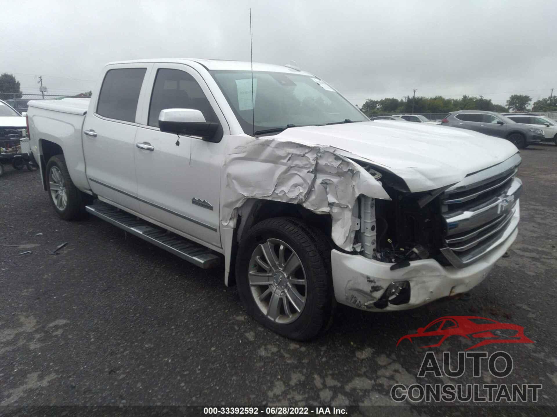 CHEVROLET SILVERADO 1500 2017 - 3GCUKTEC3HG266099