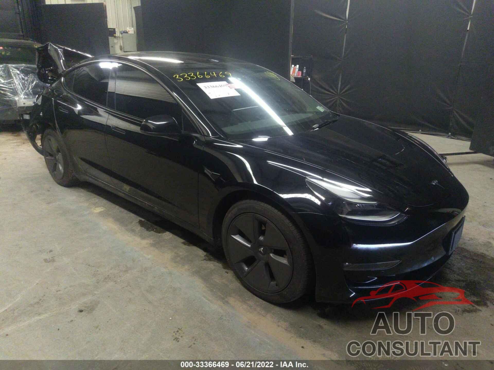 TESLA MODEL 3 2022 - 5YJ3E1EB6NF126547