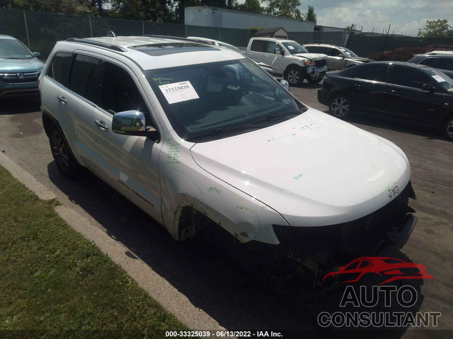 JEEP GRAND CHEROKEE 2017 - 1C4RJFBG2HC841829