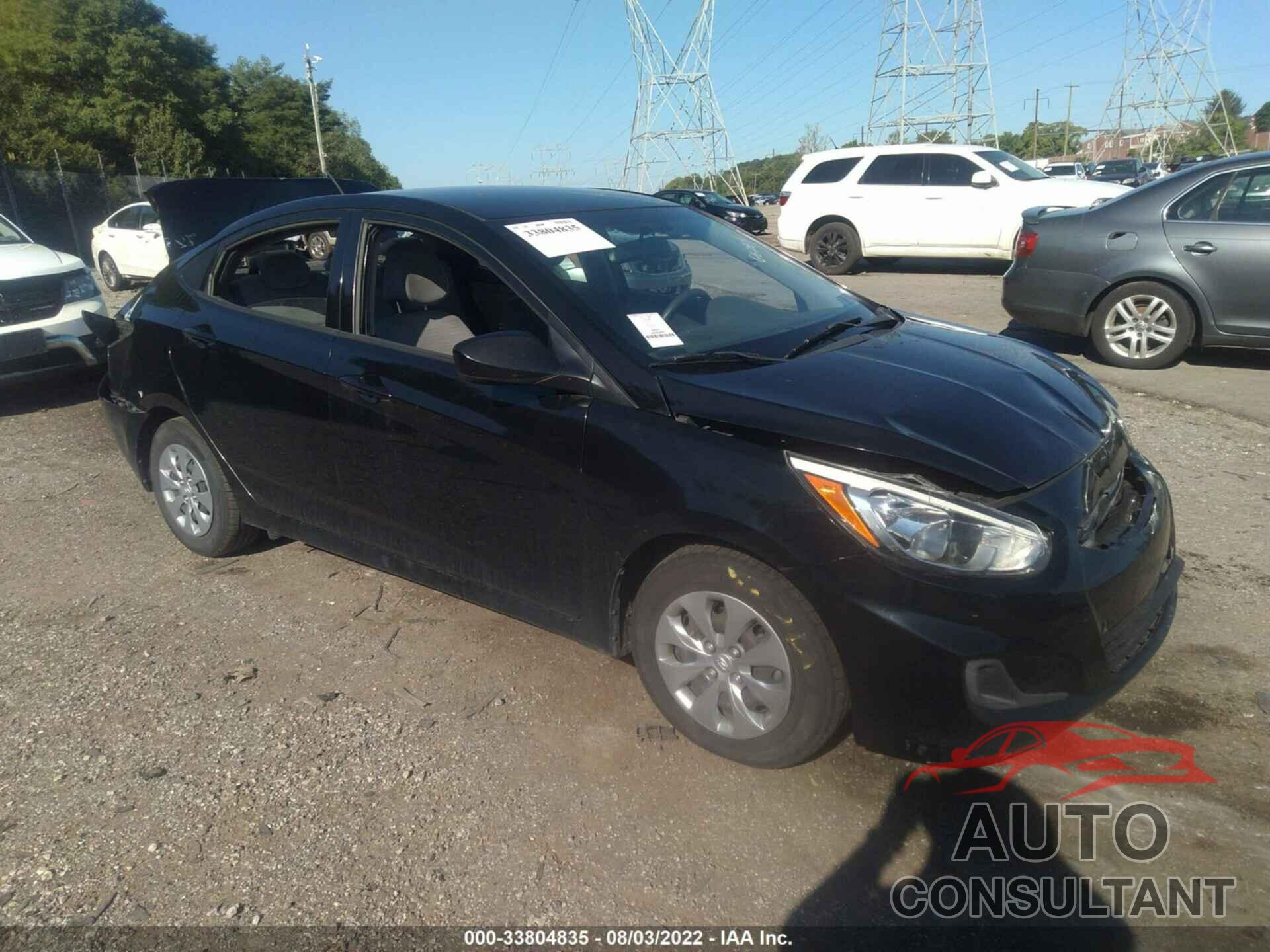 HYUNDAI ACCENT 2017 - KMHCT4AEXHU375402