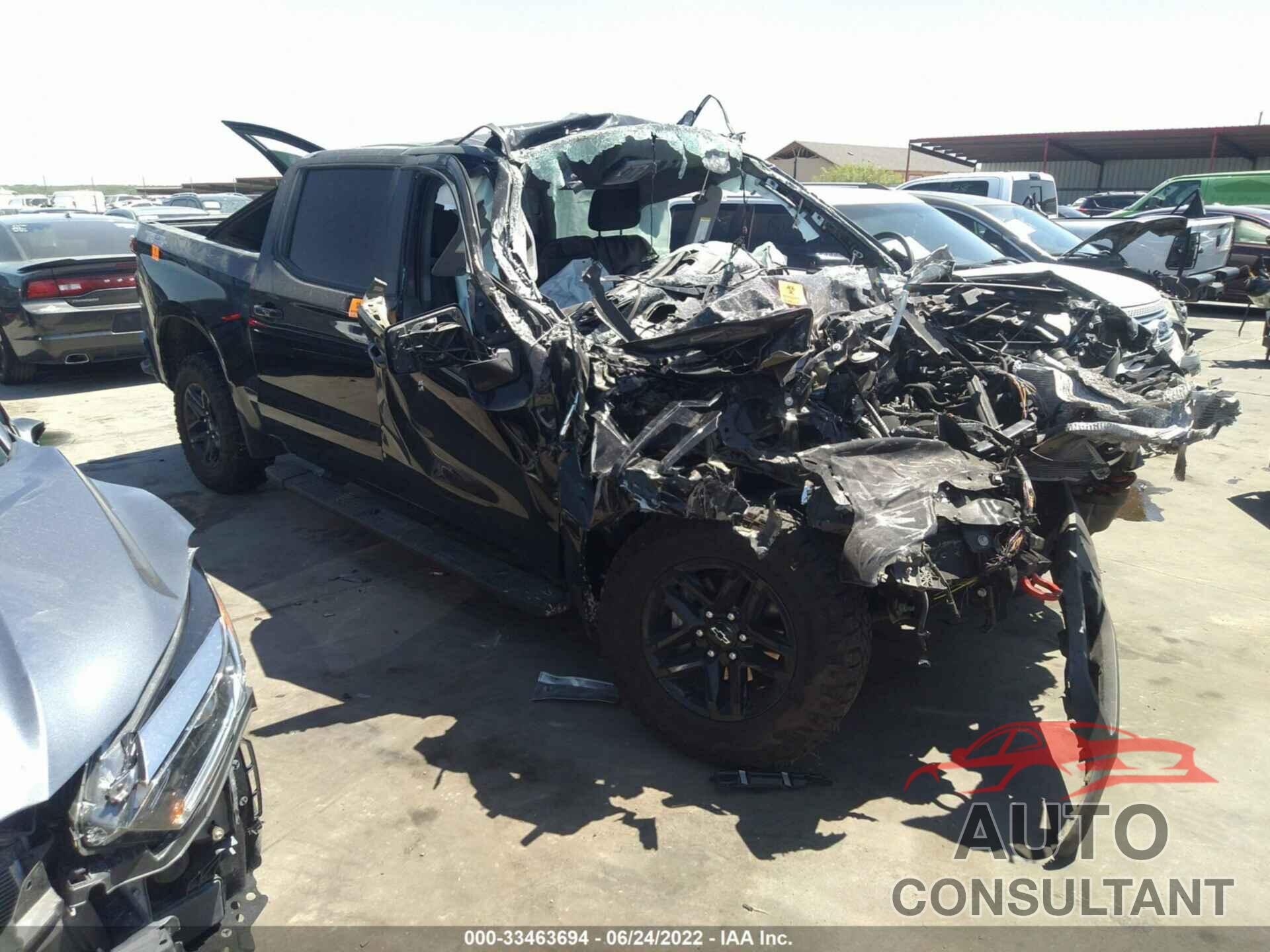 CHEVROLET SILVERADO 1500 2021 - 1GCPYFED3MZ448689