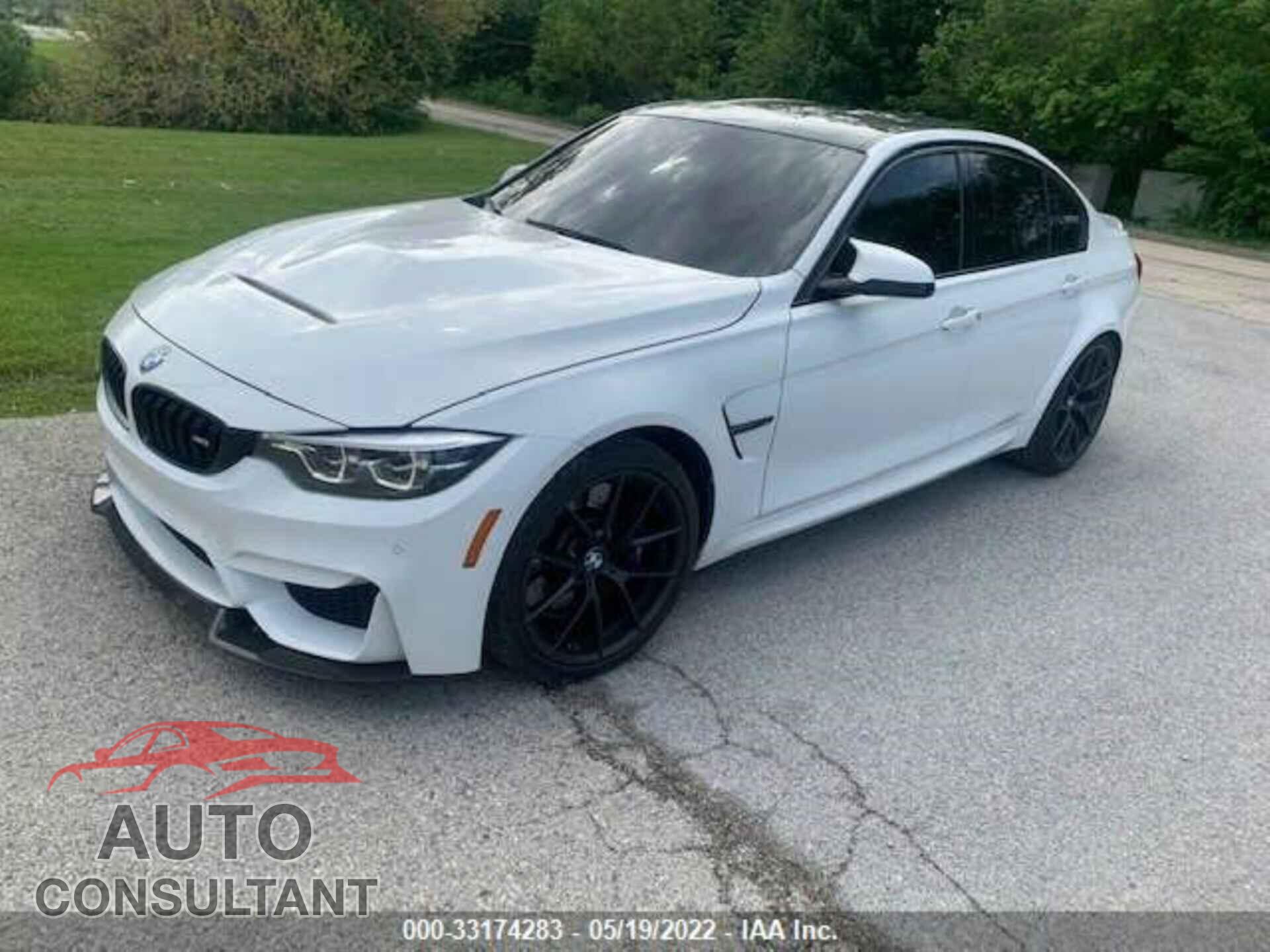 BMW M3 2018 - WBS8M9C57J5K99647