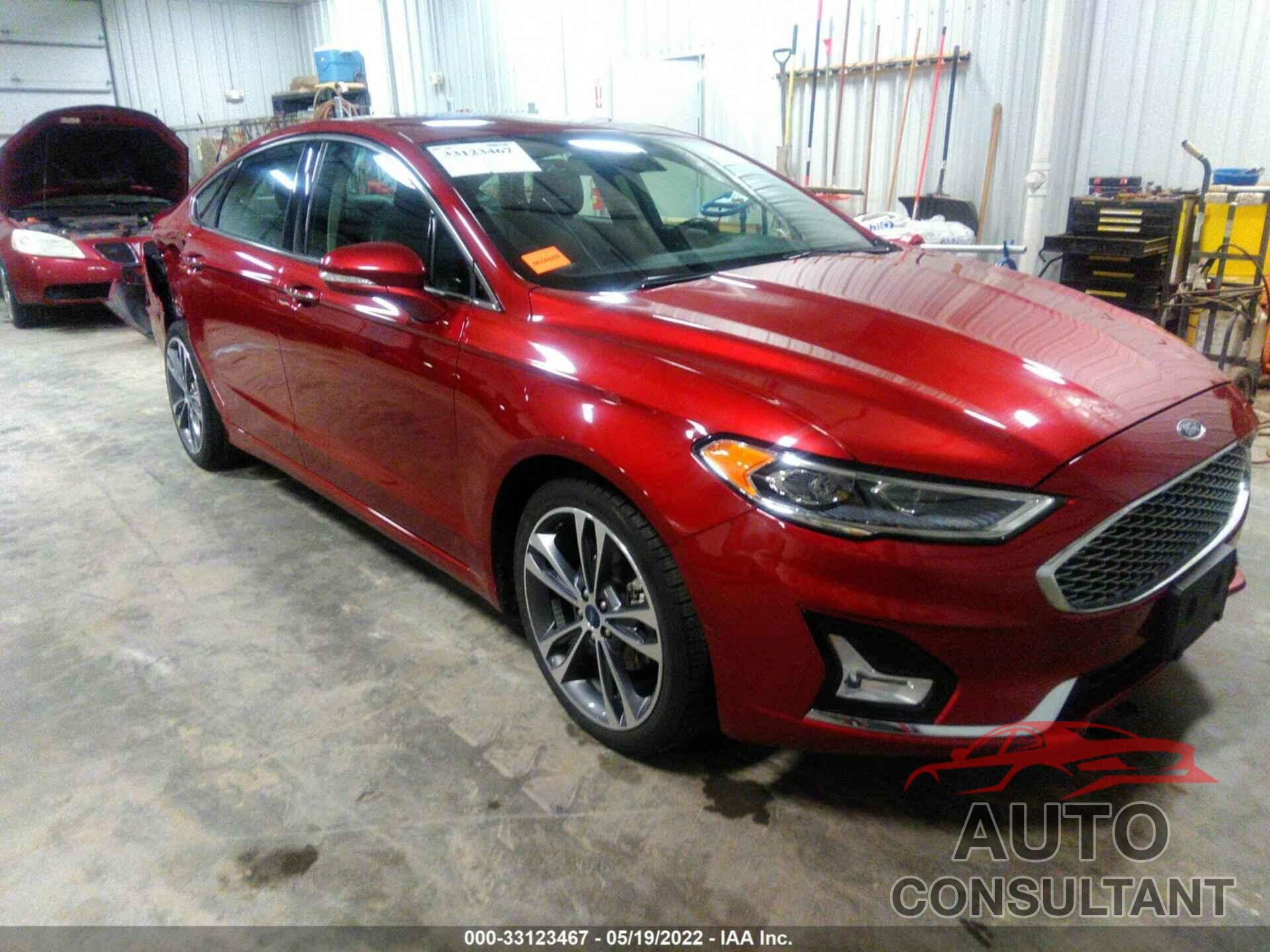 FORD FUSION 2019 - 3FA6P0K94KR199306