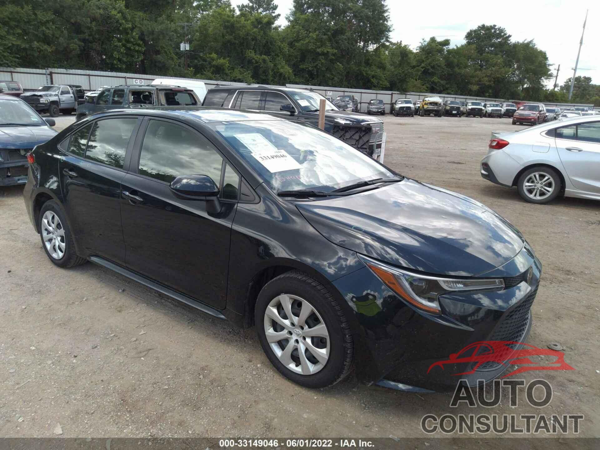 TOYOTA COROLLA 2020 - JTDEPRAE4LJ096553