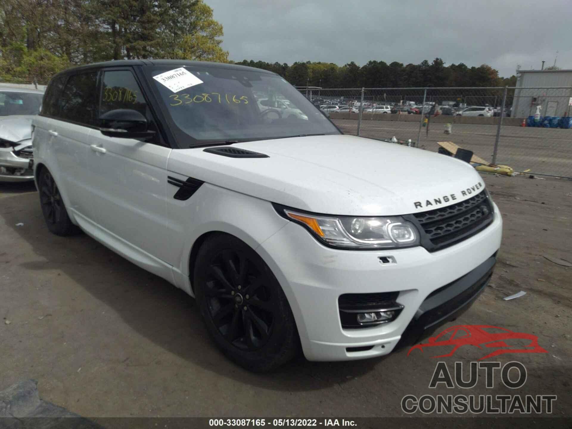 LAND ROVER RANGE ROVER SPORT 2017 - SALWR2FVXHA132664