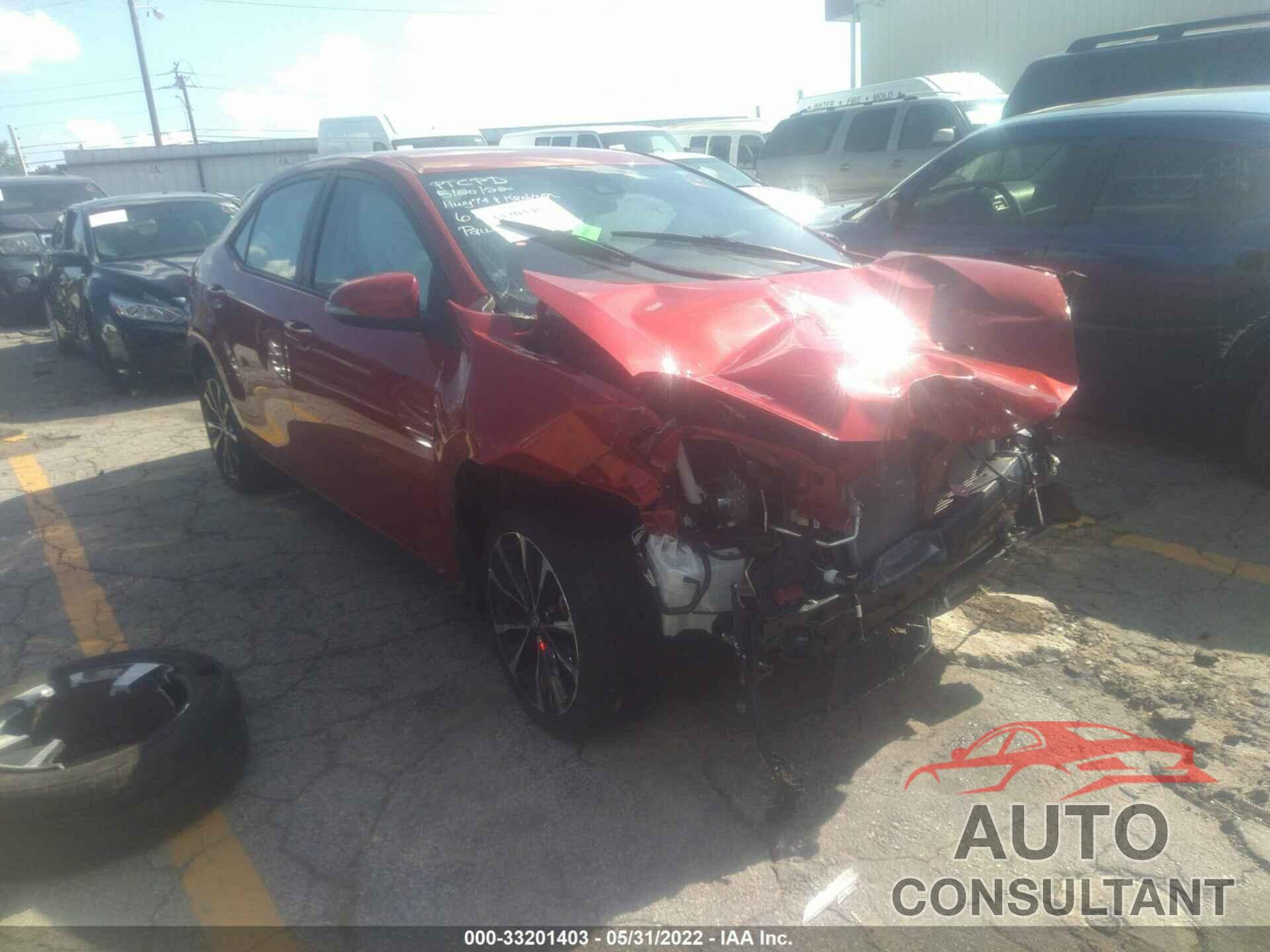 TOYOTA COROLLA 2019 - 5YFBURHE3KP934096