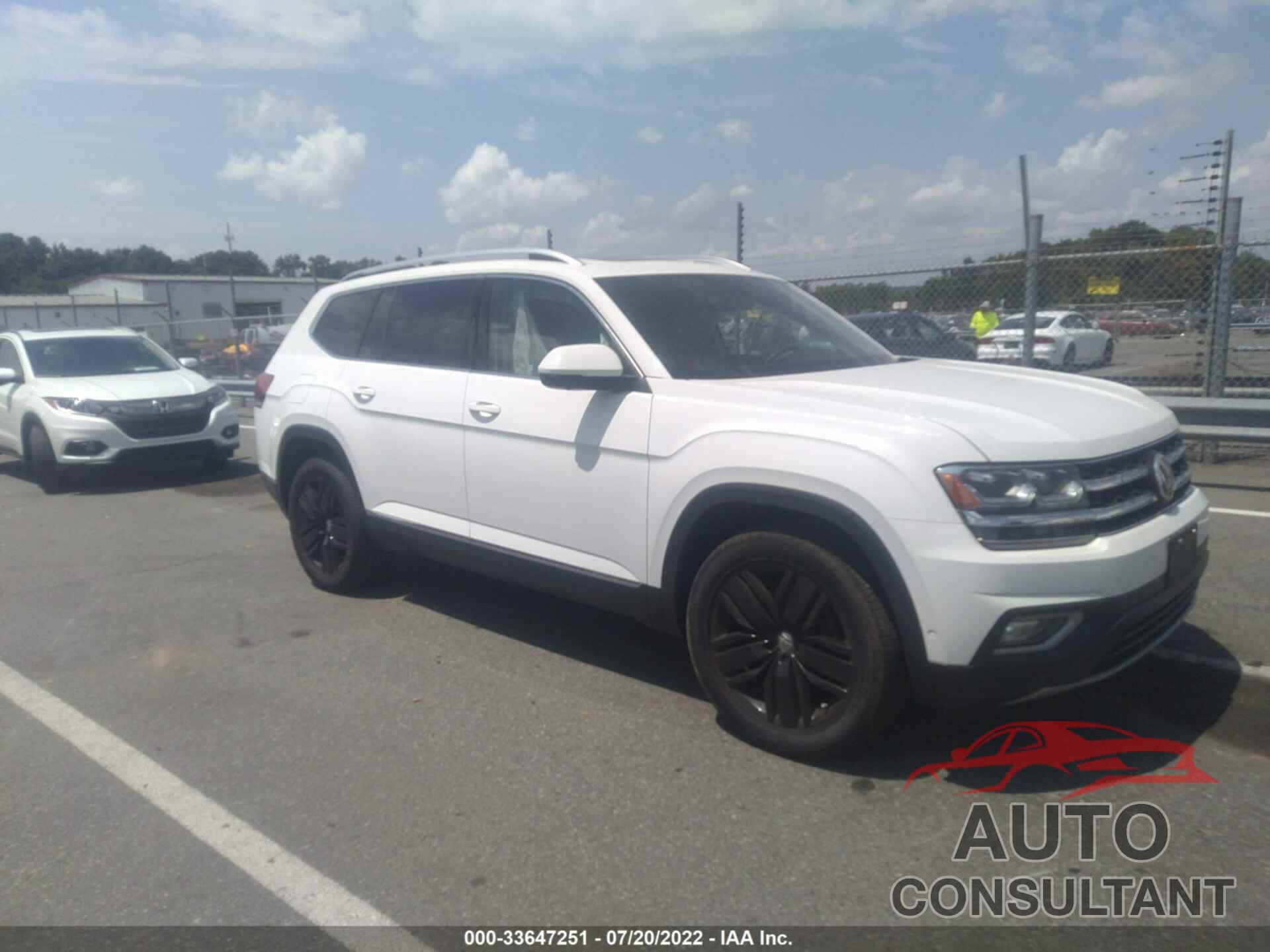 VOLKSWAGEN ATLAS 2019 - 1V2NR2CA1KC575879