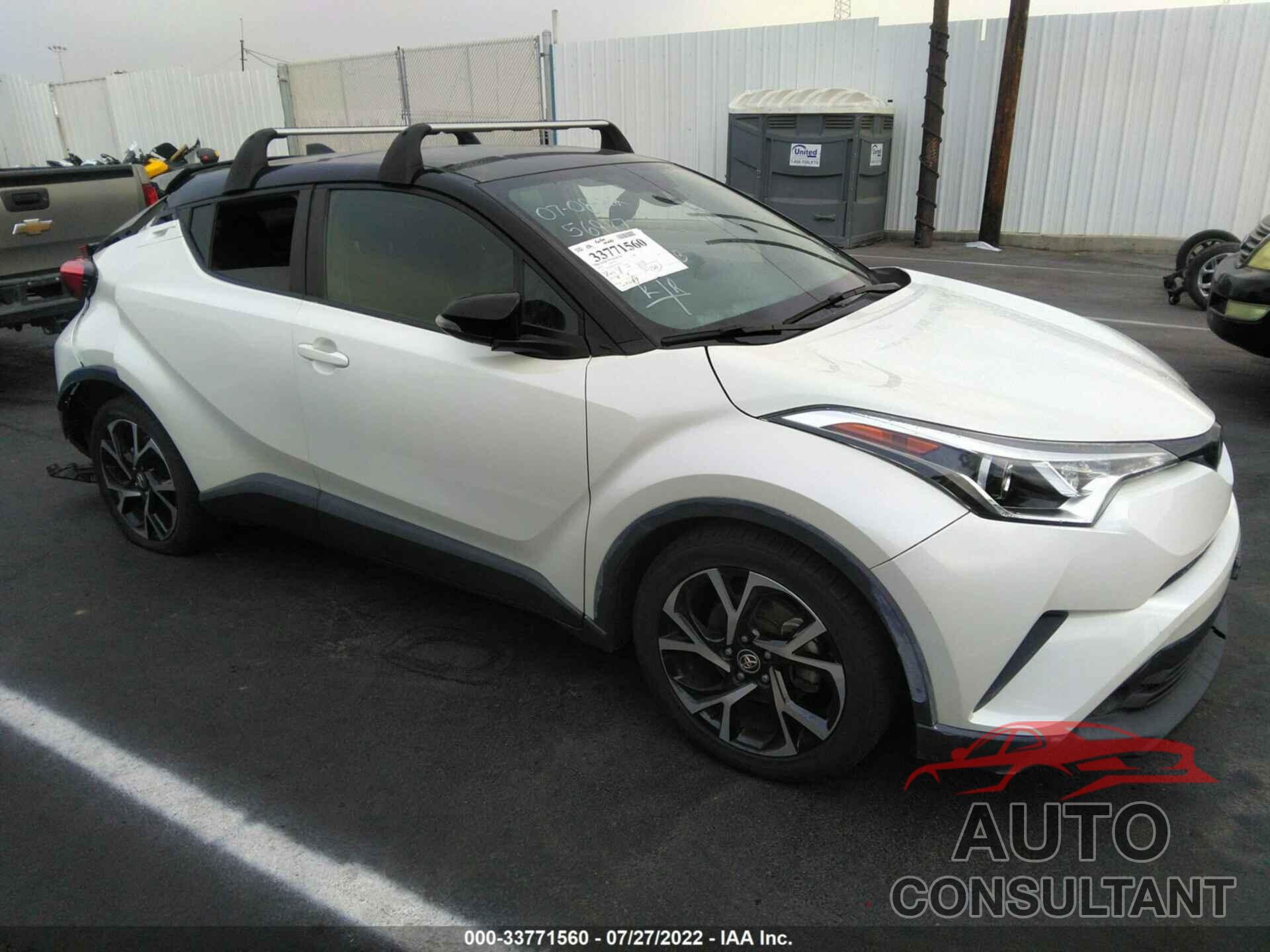 TOYOTA C-HR 2019 - JTNKHMBX7K1030544