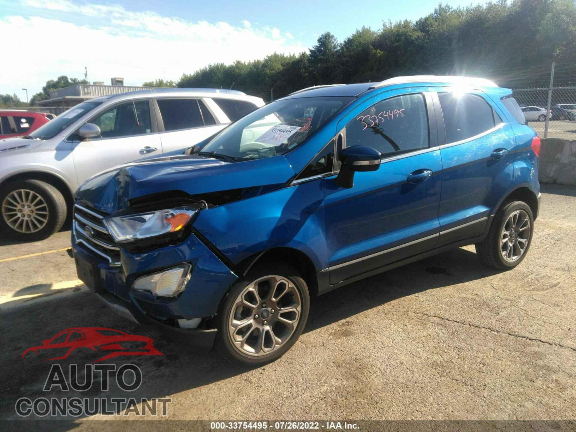FORD ECOSPORT 2020 - MAJ6S3KL4LC354433