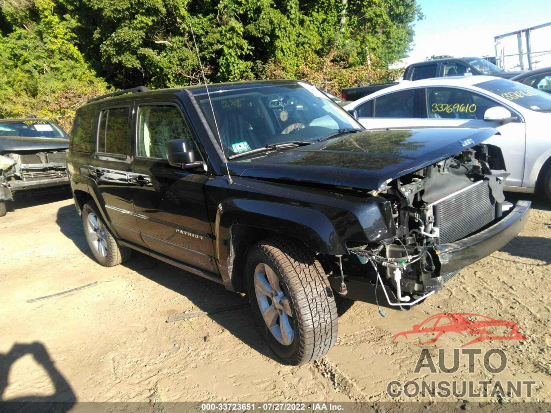 JEEP PATRIOT 2017 - 1C4NJRFB6HD122396